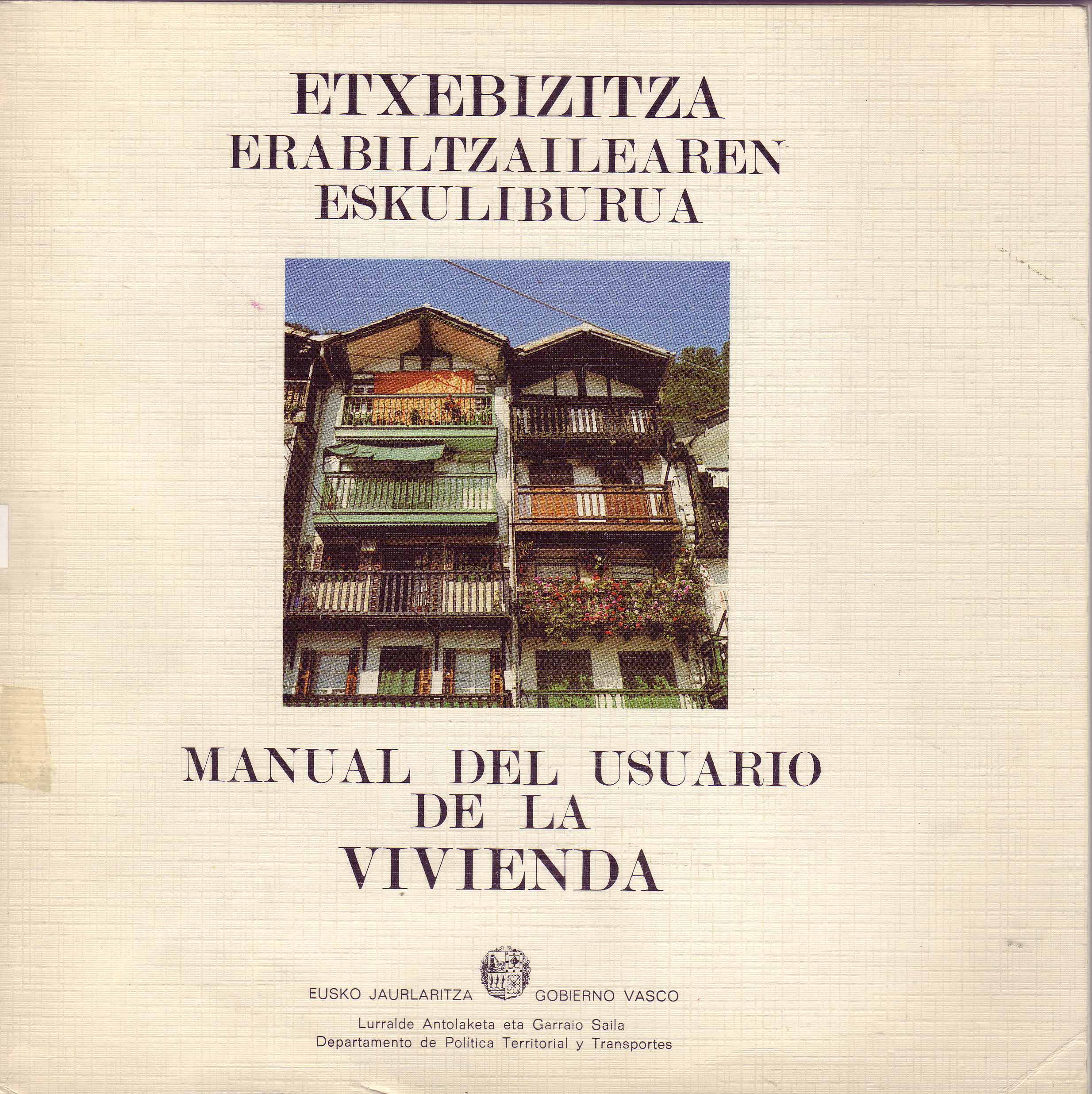 MANUAL DEL USUARIO DE LA VIVIENDA