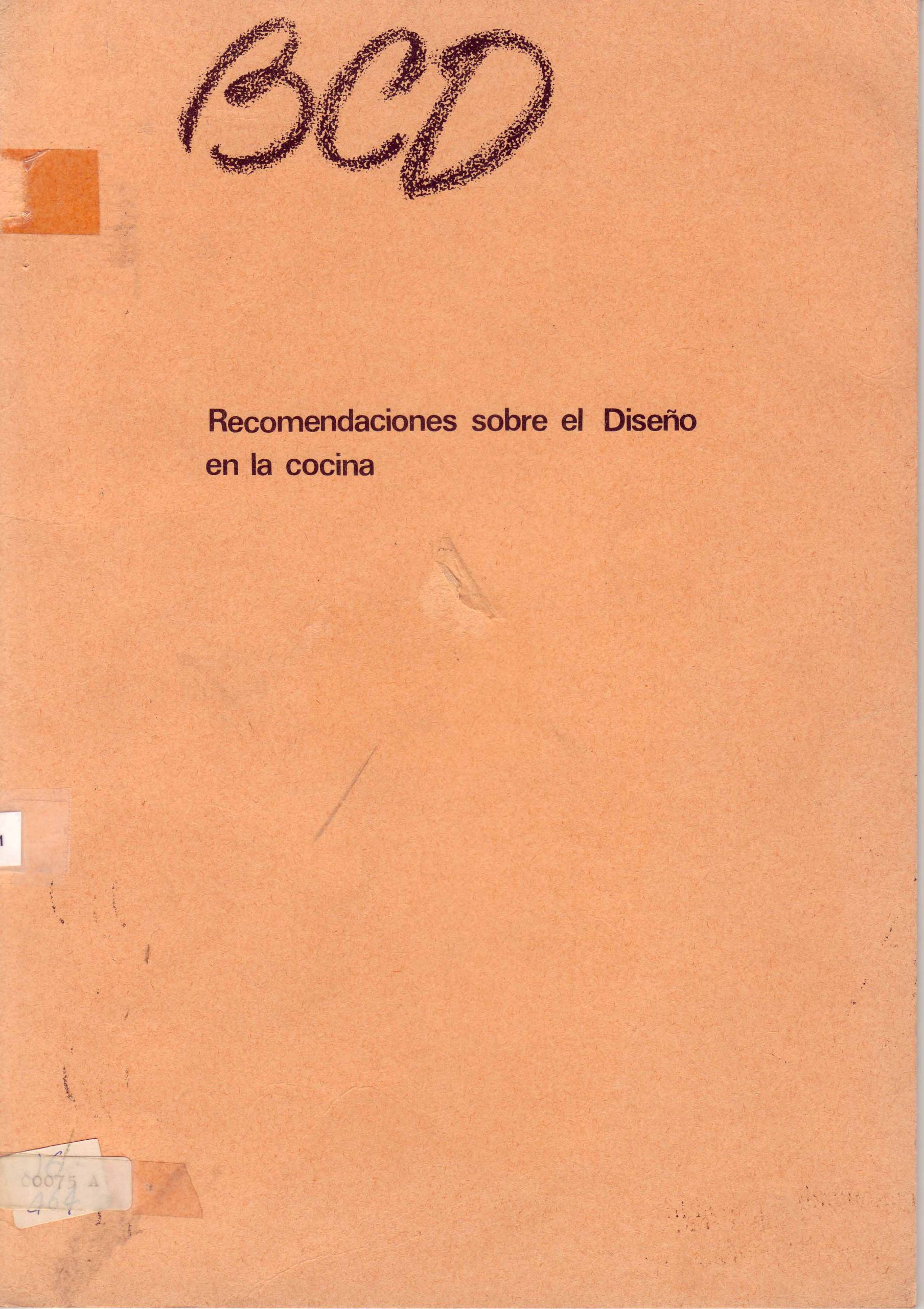 RECOMENDACIONES SOBRE EL DISEÑO EN LA COCINA