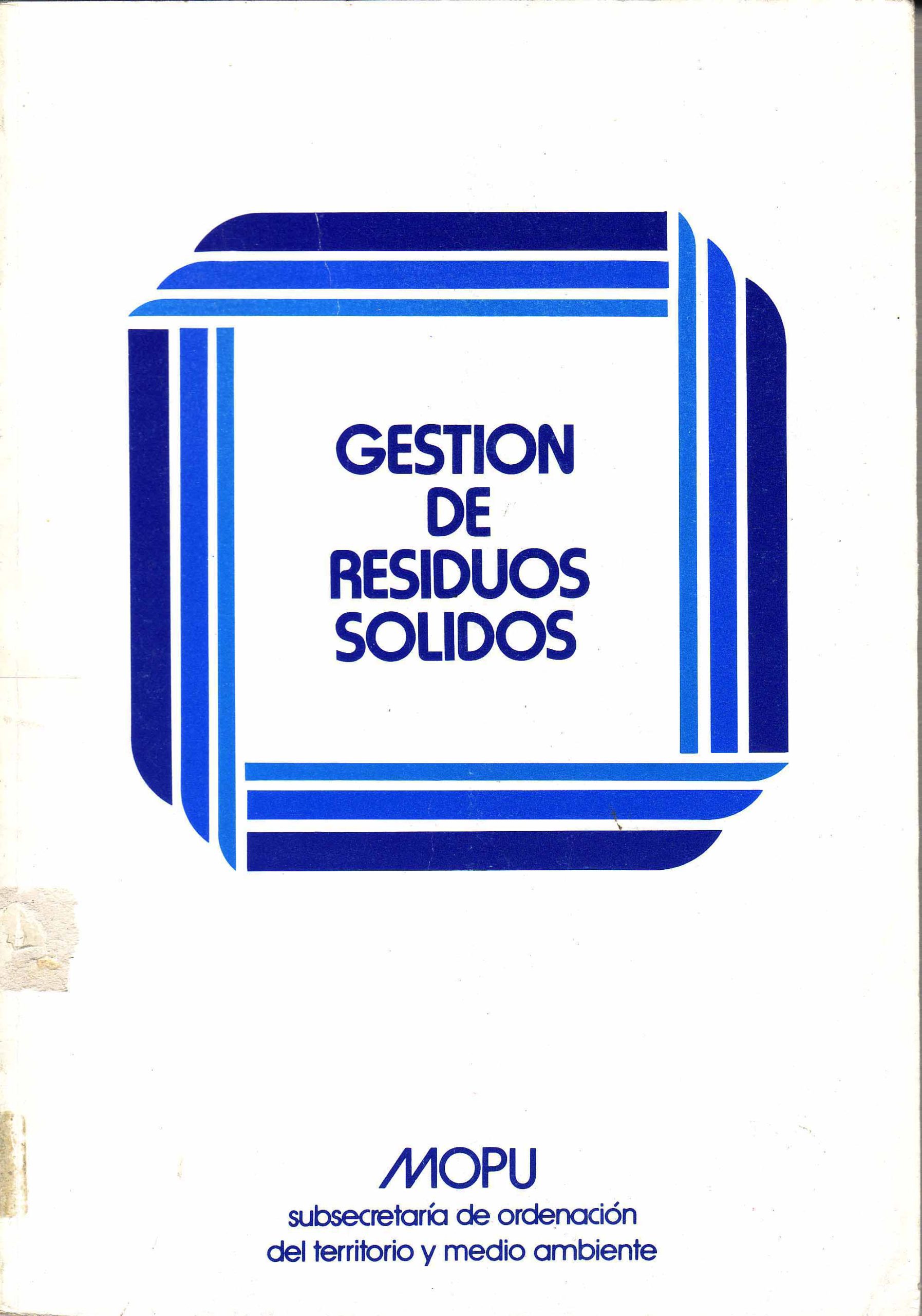 GESTION DE RESIDUOS SOLIDOS