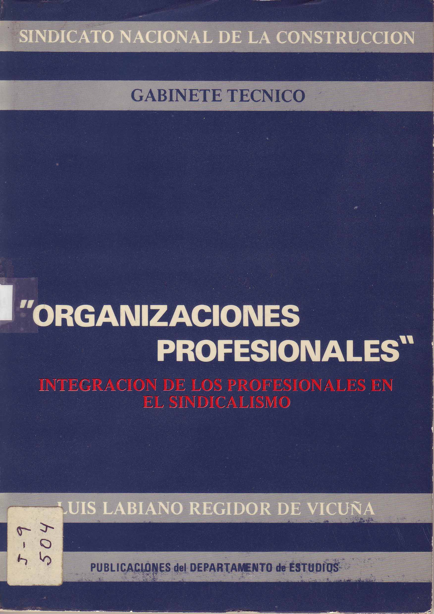 ORGANIZACIONES PROFESIONALES