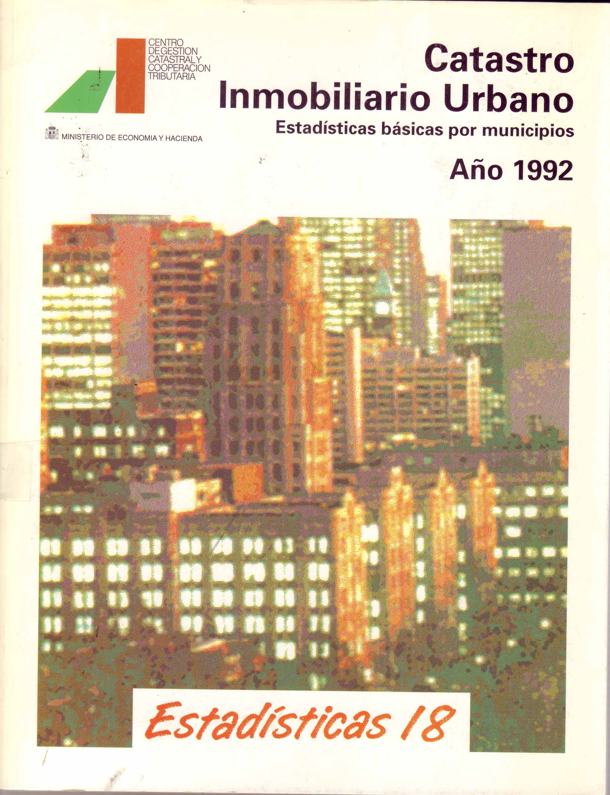 CATASTRO INMOBILIARIO URBANO 1992