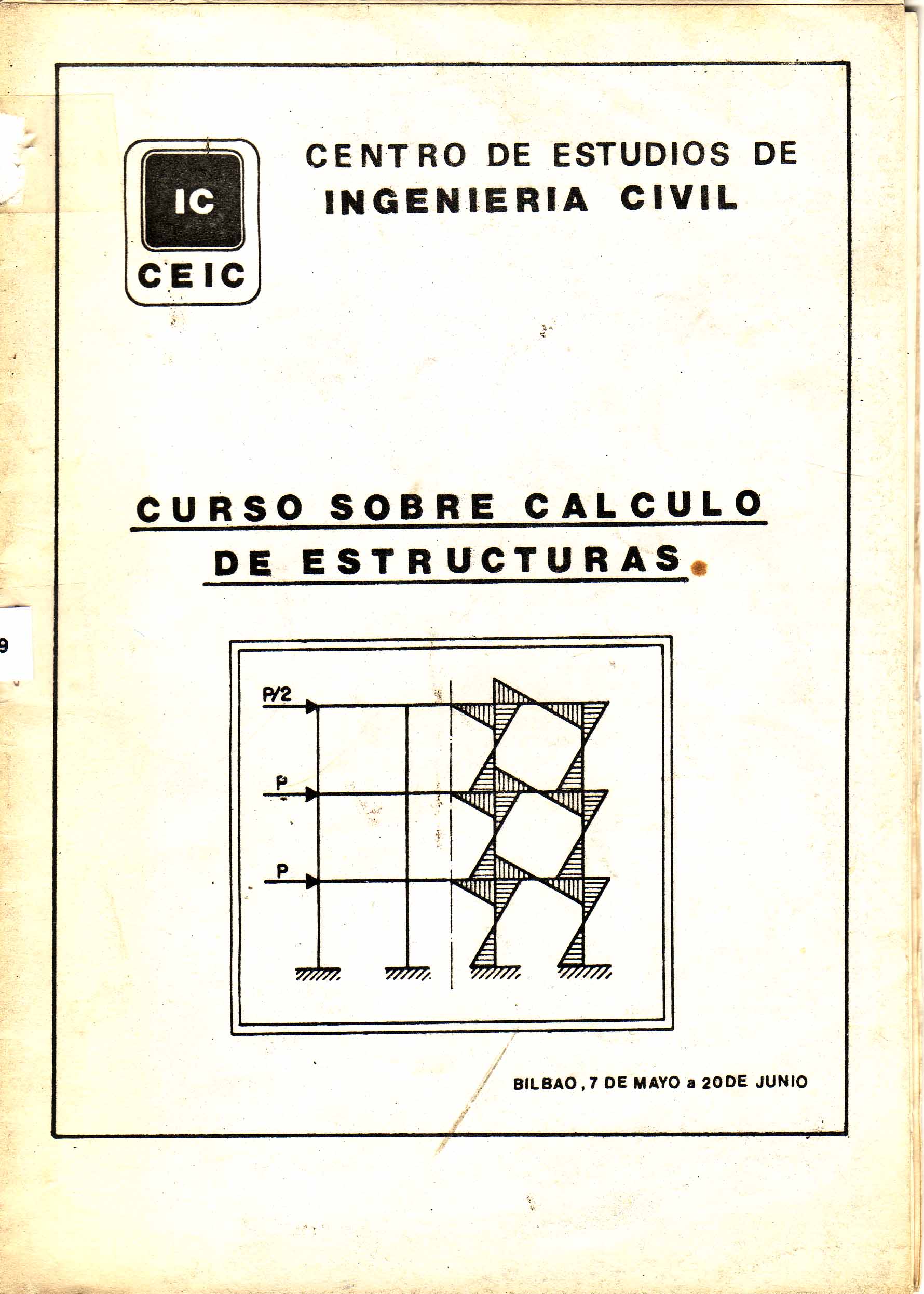 CURSO SOBRE CALCULO DE ESRUCTURAS