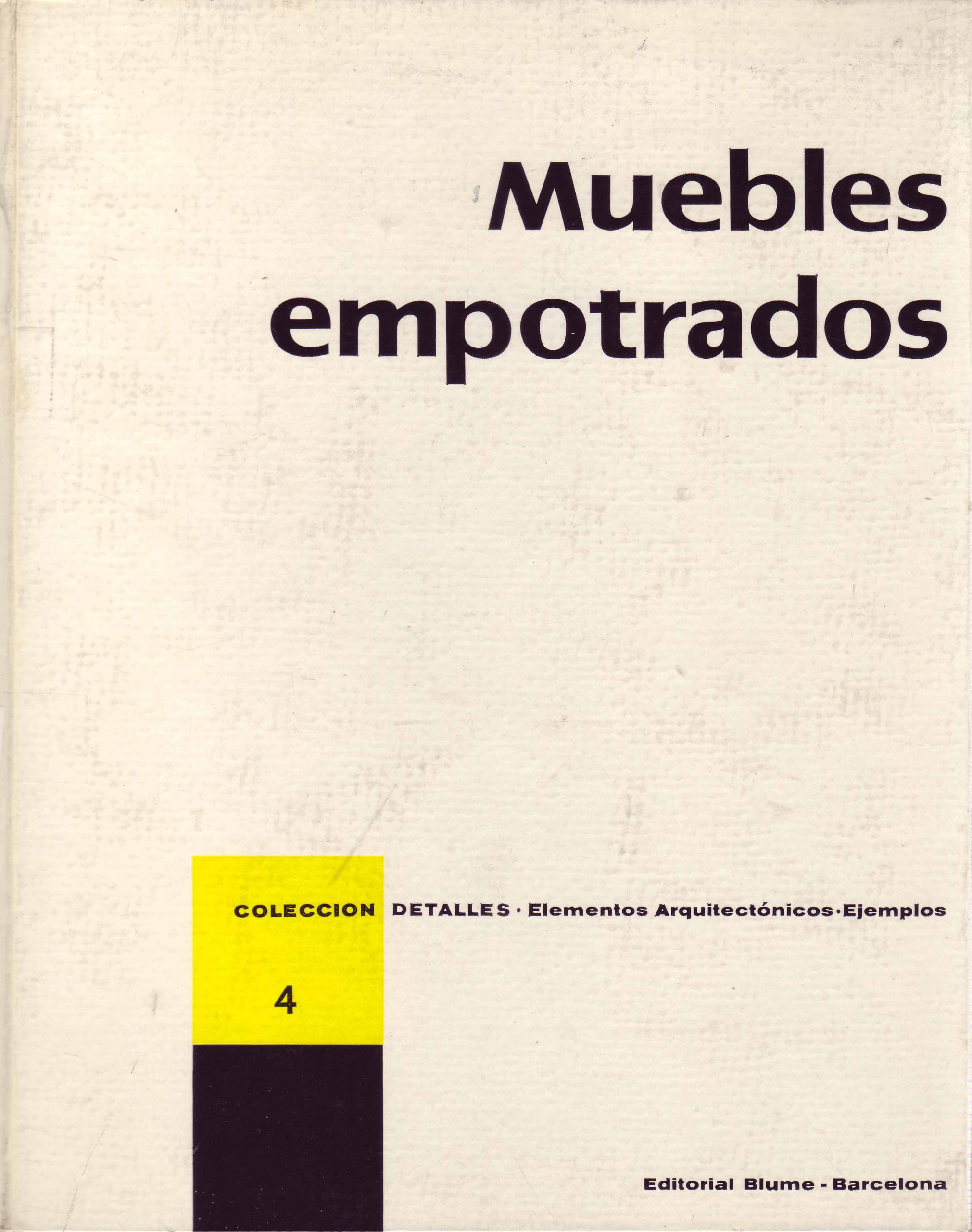MUEBLES EMPOTRADOS