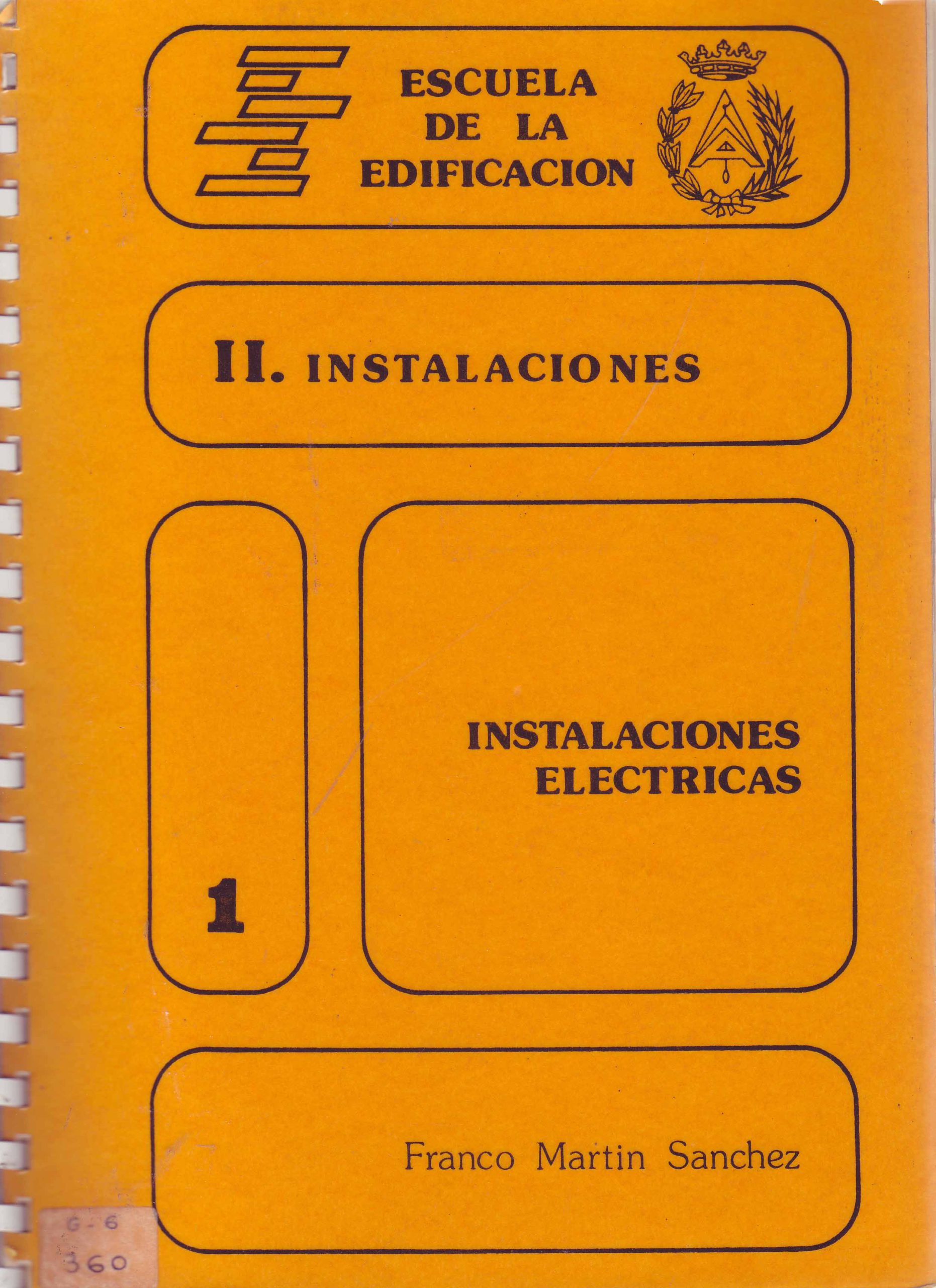 INSTALACIONES. INSTALACIONES ELECTRICAS