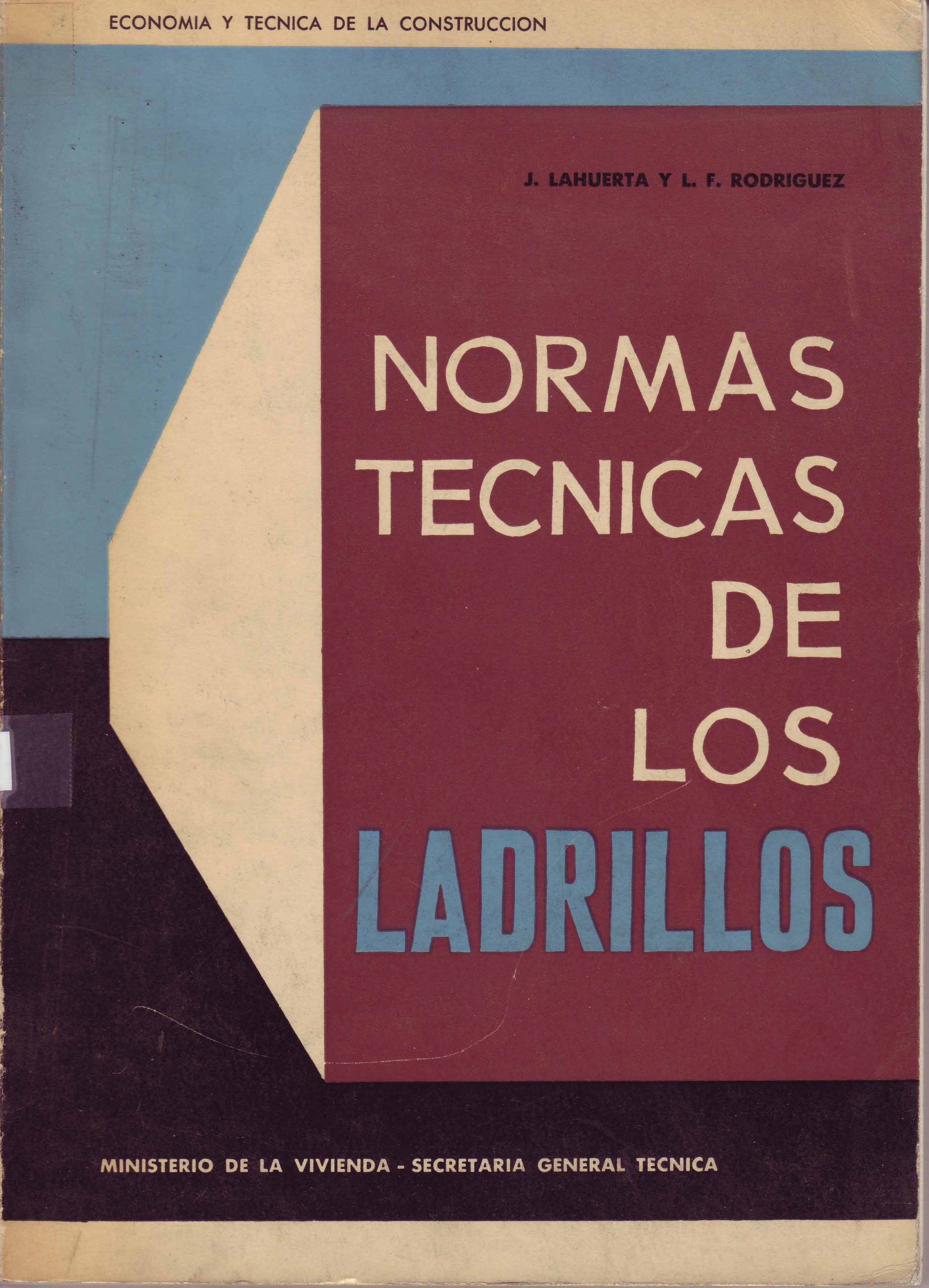 NORMAS TECNICAS DE LOS LADRILLOS