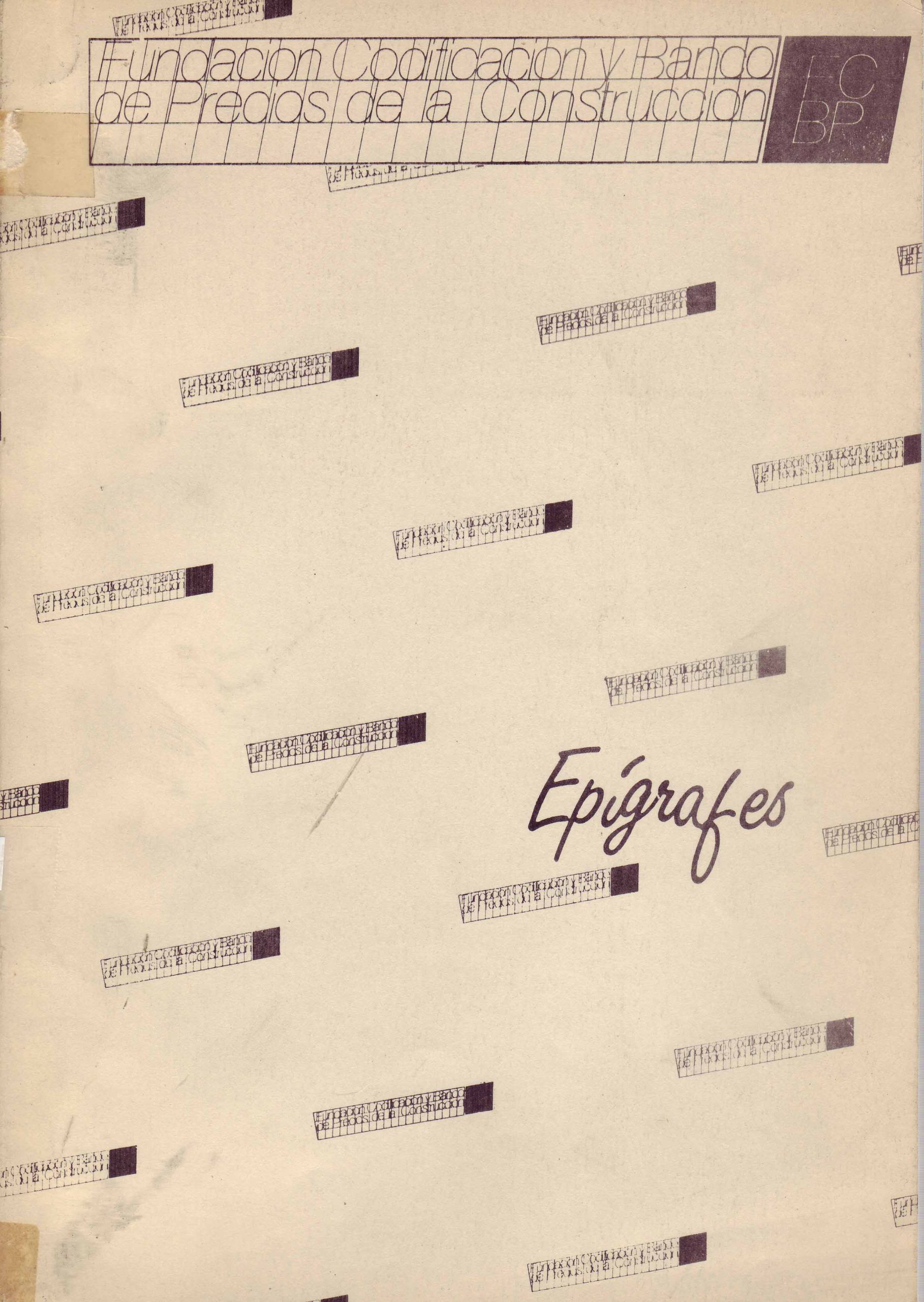 EPIGRAFES