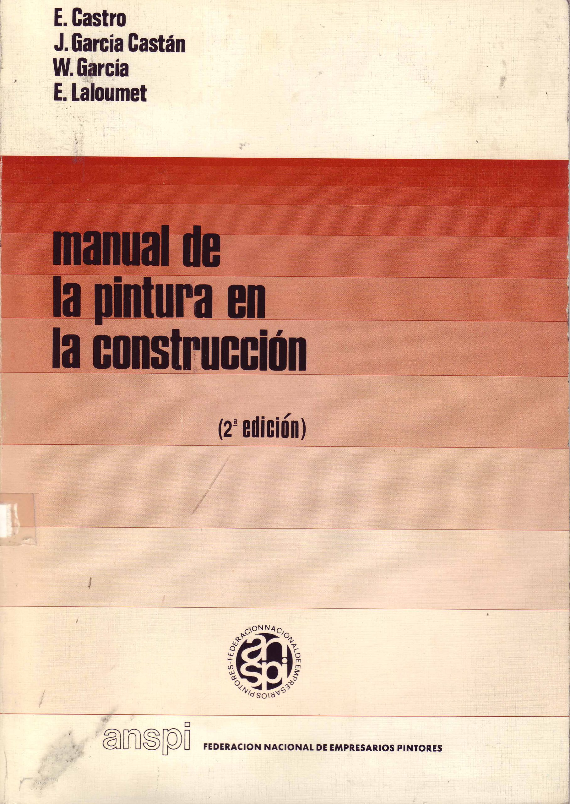 MANUAL DE PINTURA EN LA CONSTRUCCION