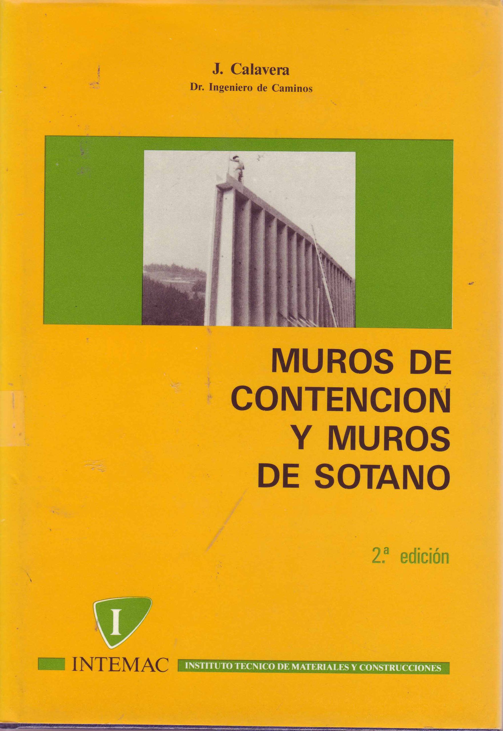 MUROS DE CONTENCION Y MUROS DE SOTANO