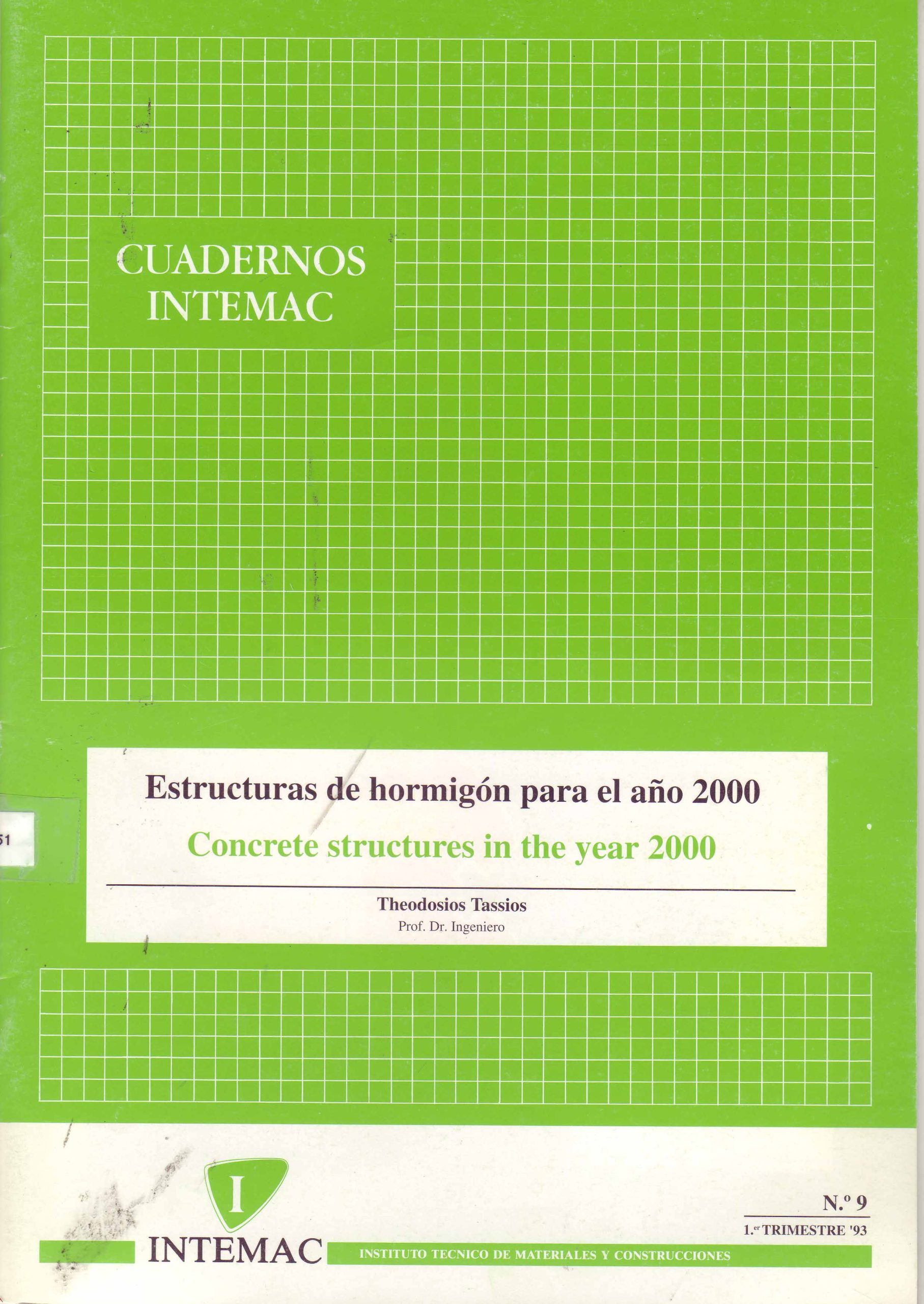 ESTRUCTURAS DE HORMIGON PARA EL AÑO 2000