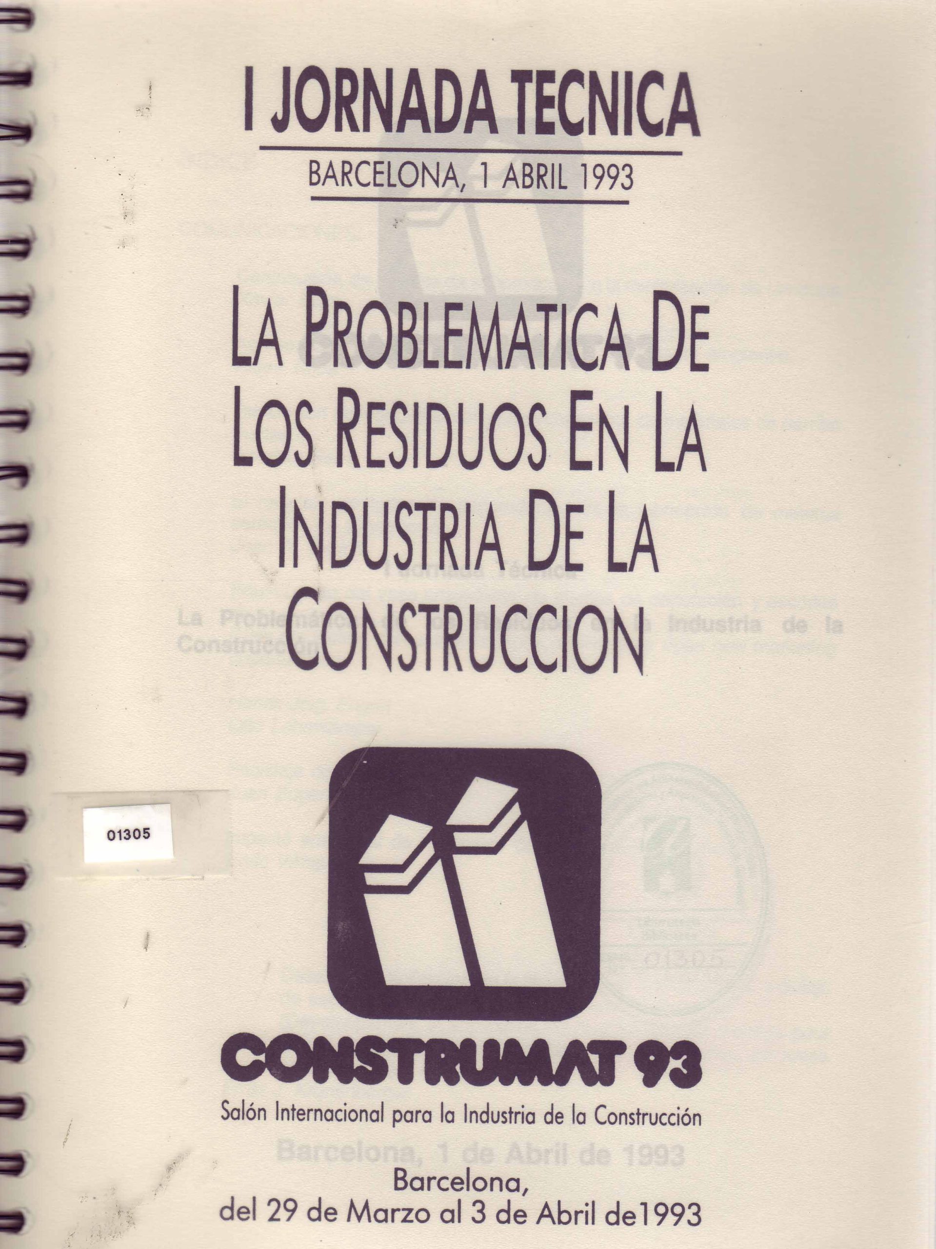 LA PROBLEMATICA DE LOS RESIDUOS EN LA INDUSTRIA DE LA CONSTRUCCION