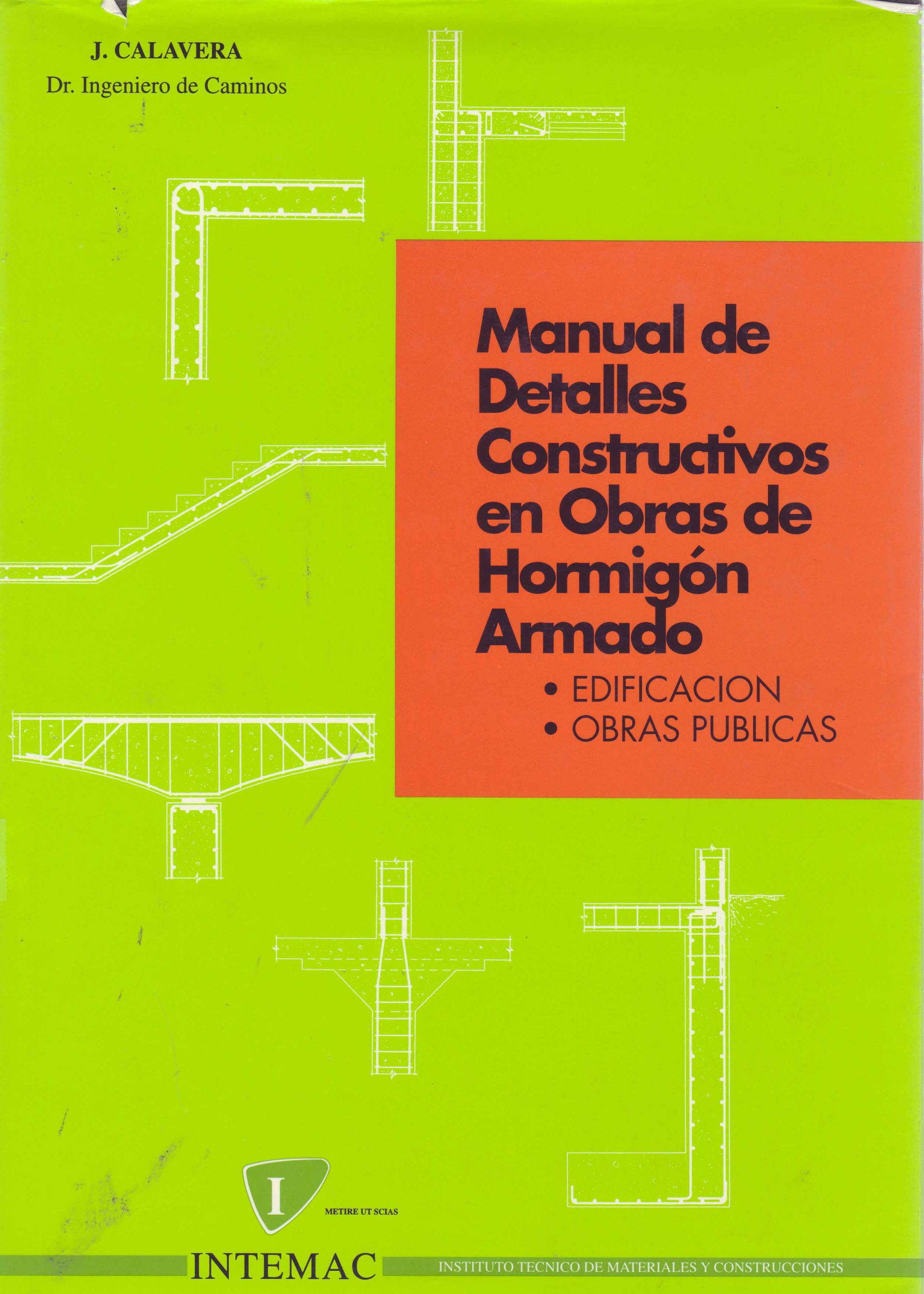 MANUAL DE DETALLES CONSTRUCTIVOS EN OBRAS DE HORMIGON ARMADO