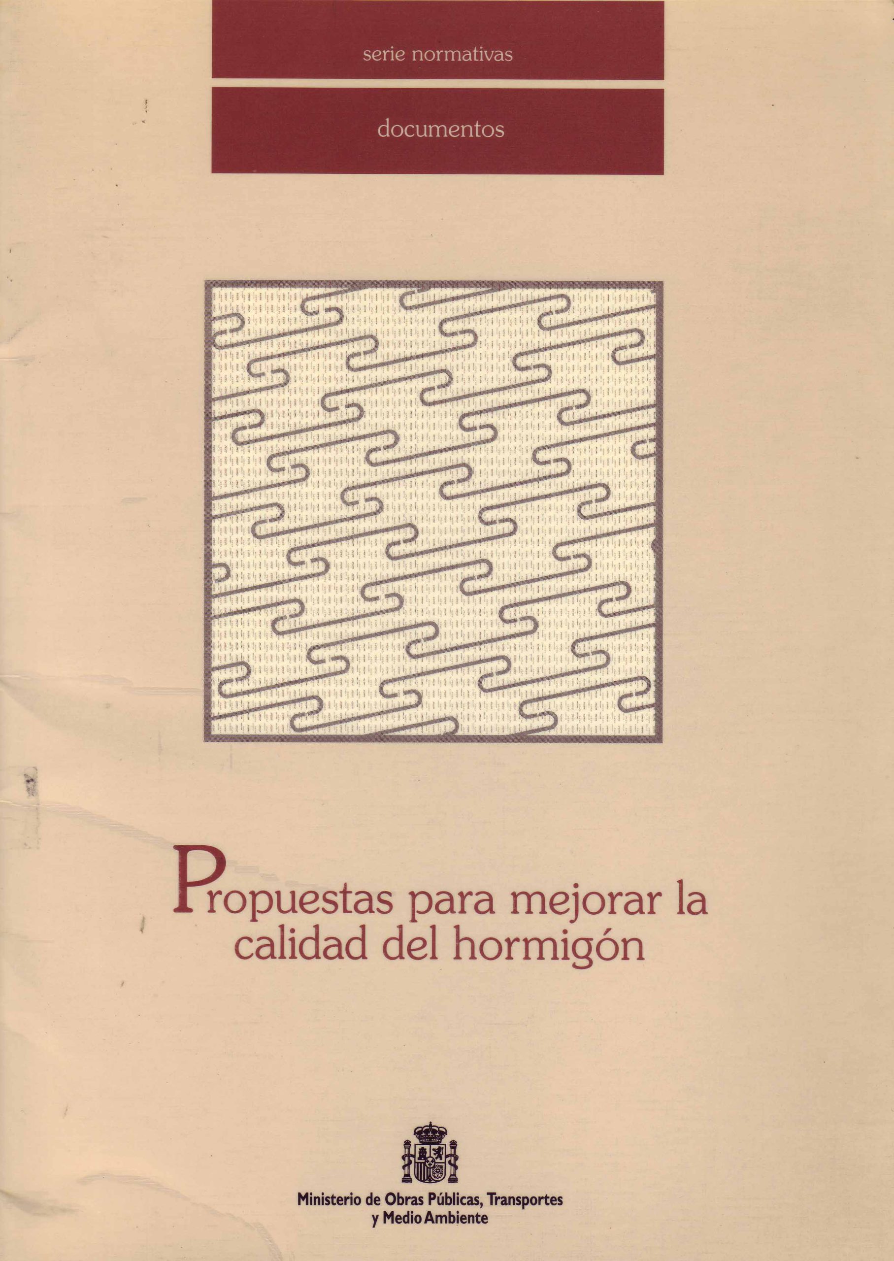 PROPUESTA PARA MEJORAR LA CALIDAD DEL HORMIGÓN