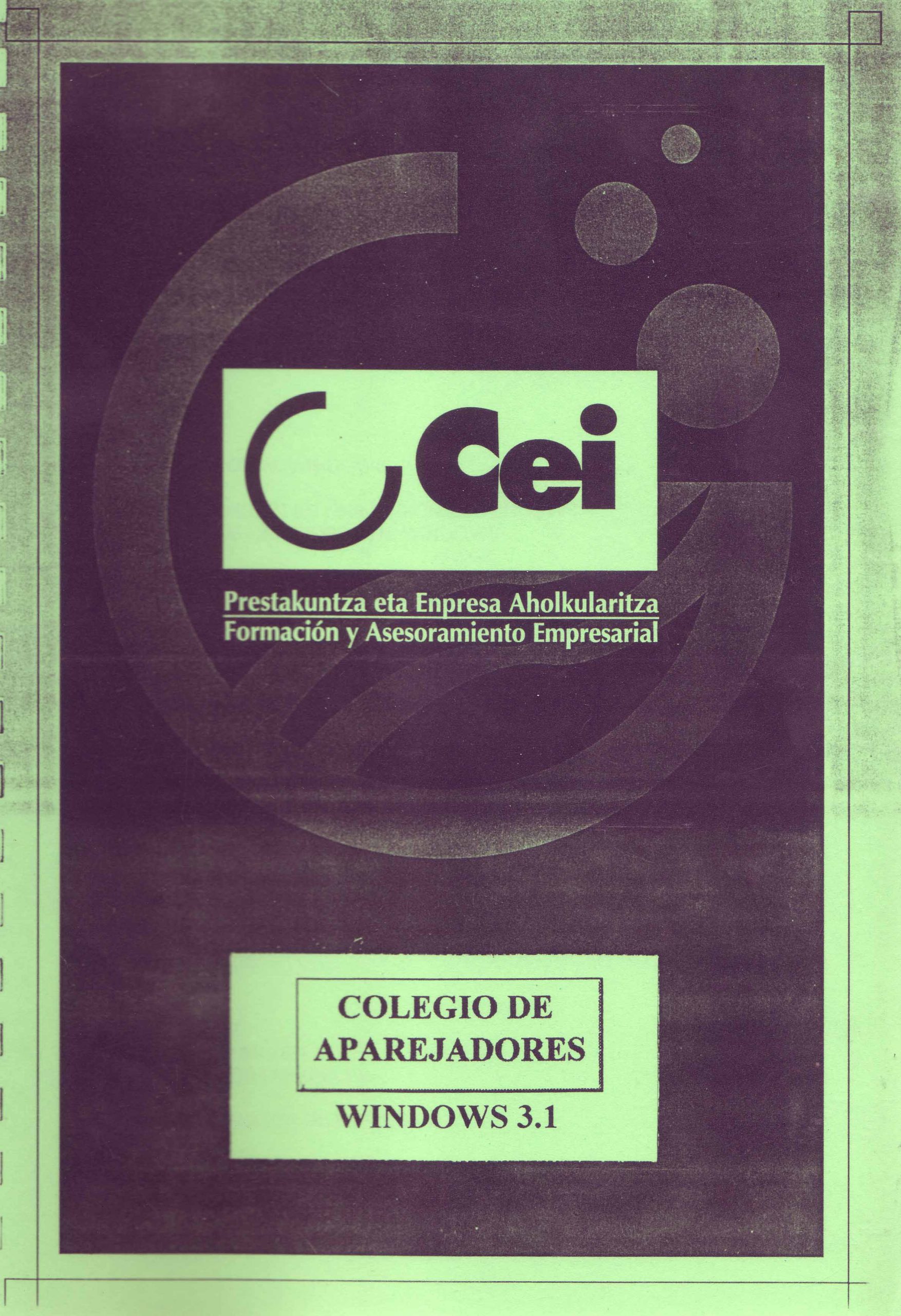 CURSO MS DOS 6.2 Y WINDOWS 3.1