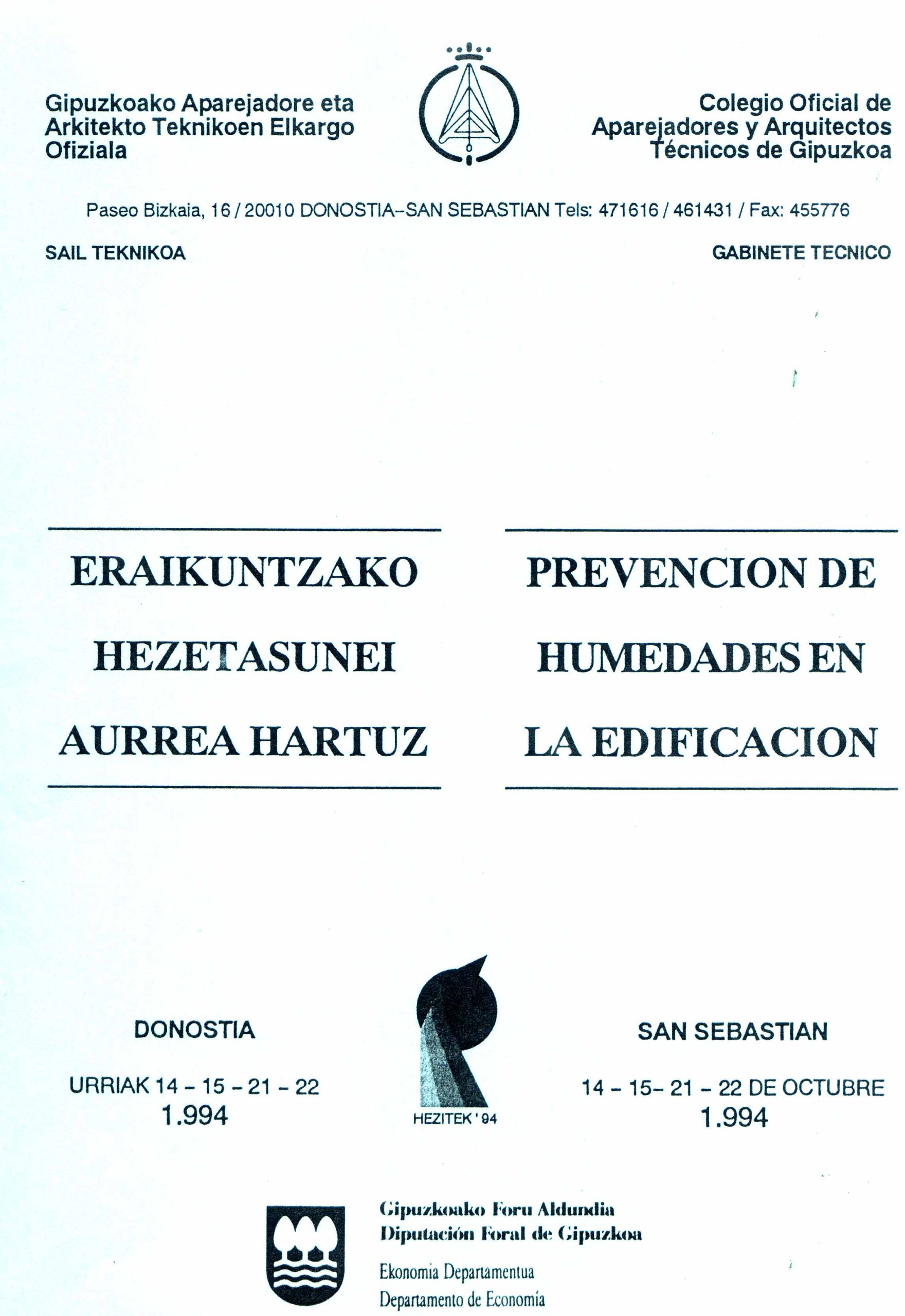 CURSO PREVENCIÓN DE HUMEDADES EN LA EDIFICACIÓN