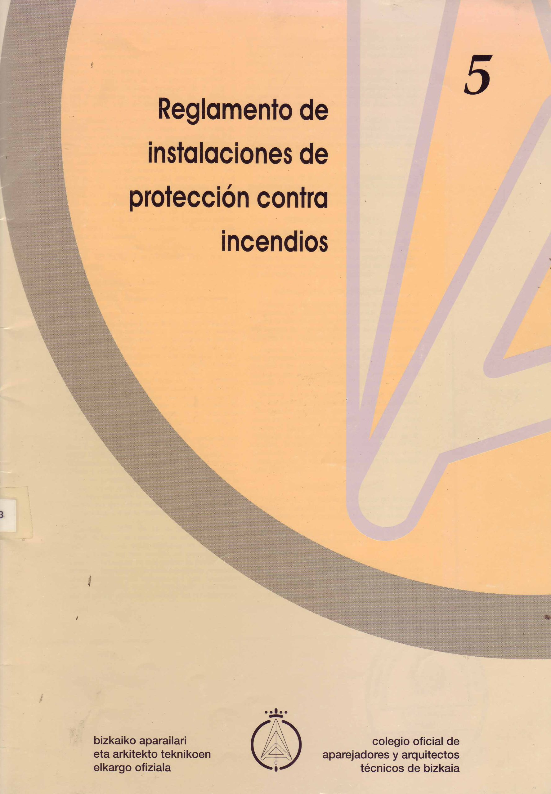REGLAMENTO DE INSTALACIONES DE PROTECCION CONTRA INCENDIOS