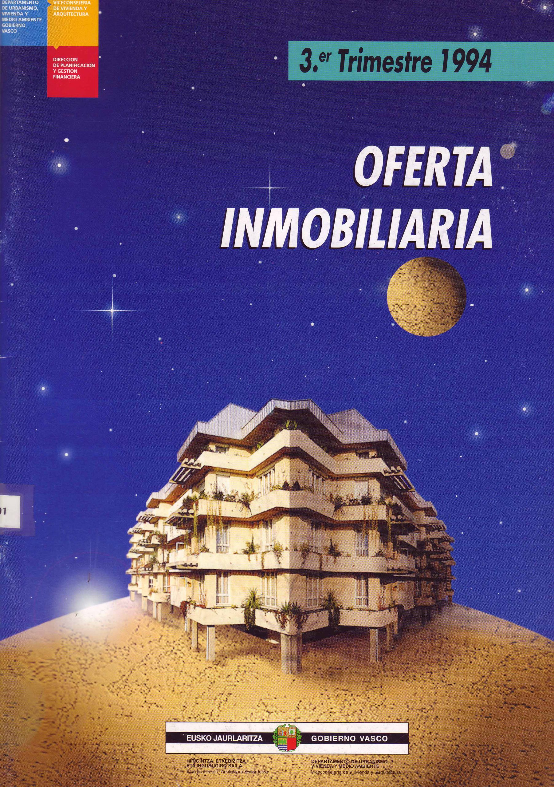 OFERTA INMOBILIARIA – 3º TRIMESTRE 1994