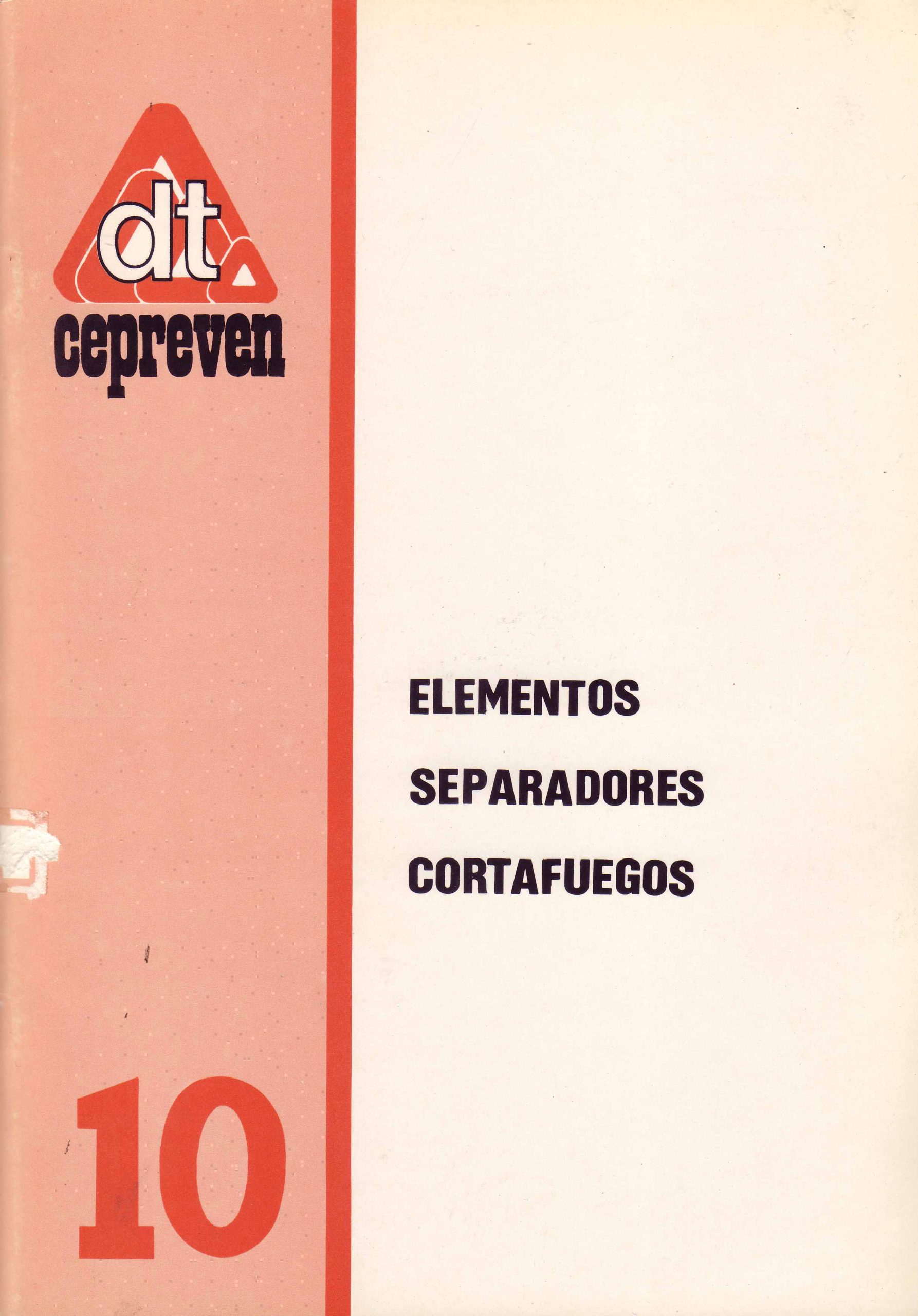 ELEMENTOS SEPARADORES CORTAFUEGOS