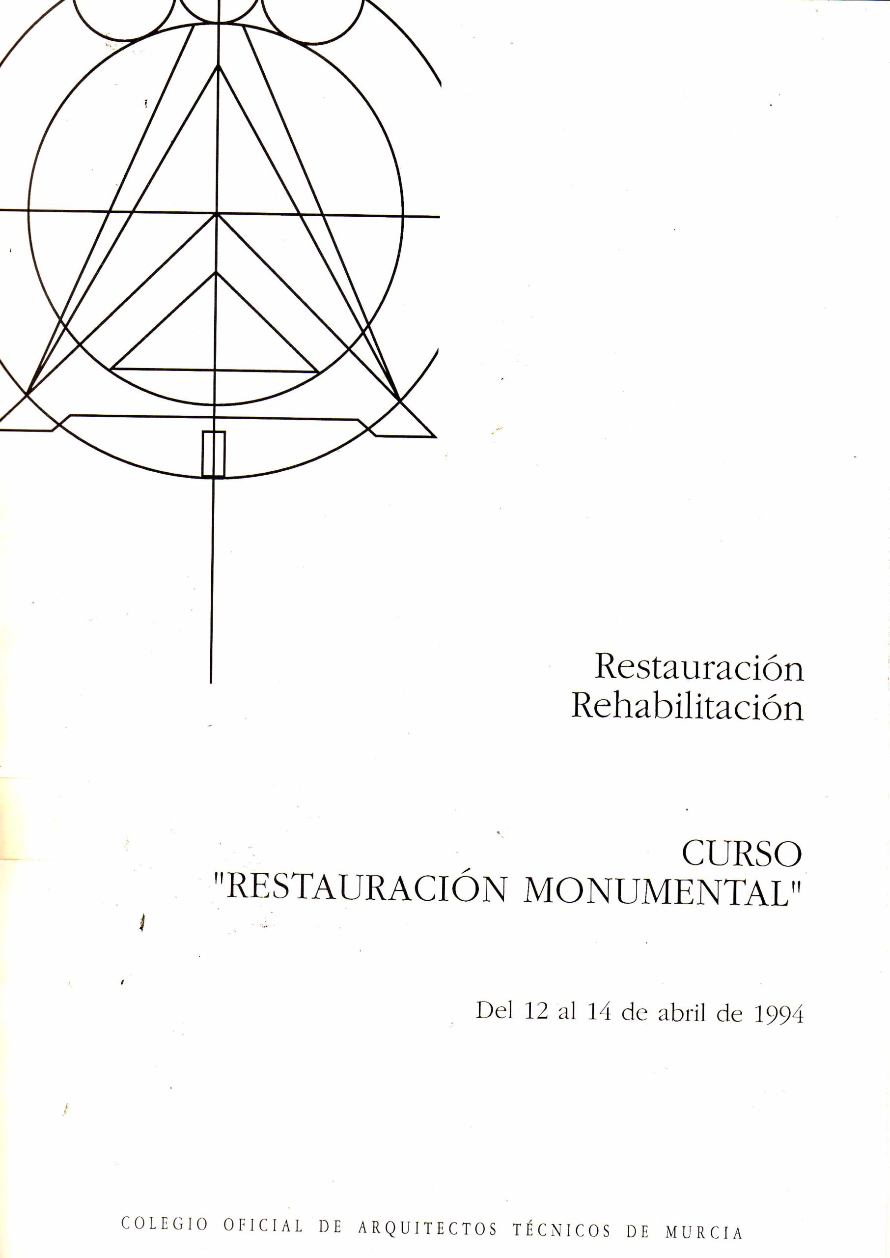 CURSO RESTAURACION MONUMENTAL