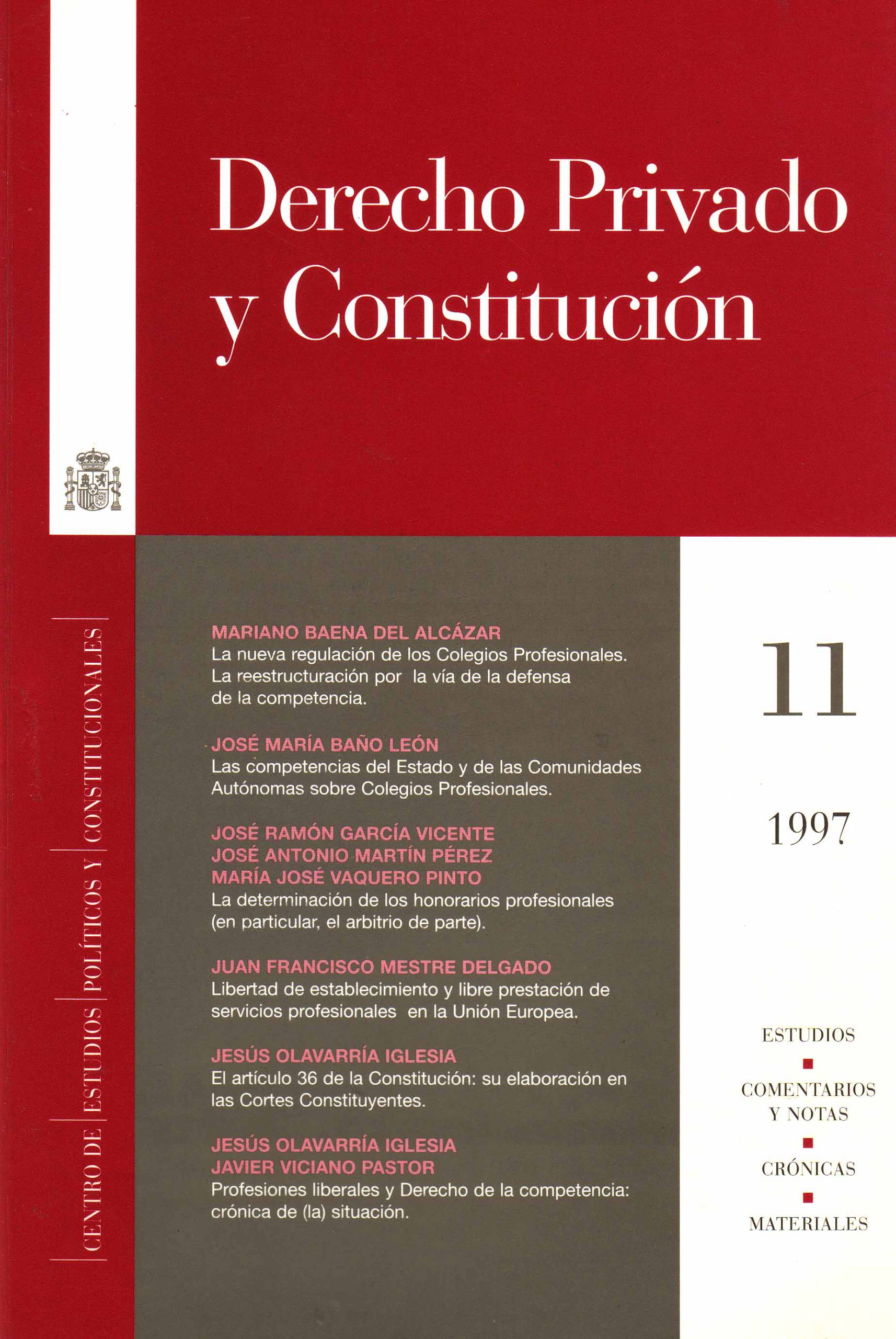 DERECHO PRIVADO Y CONSTITUCION