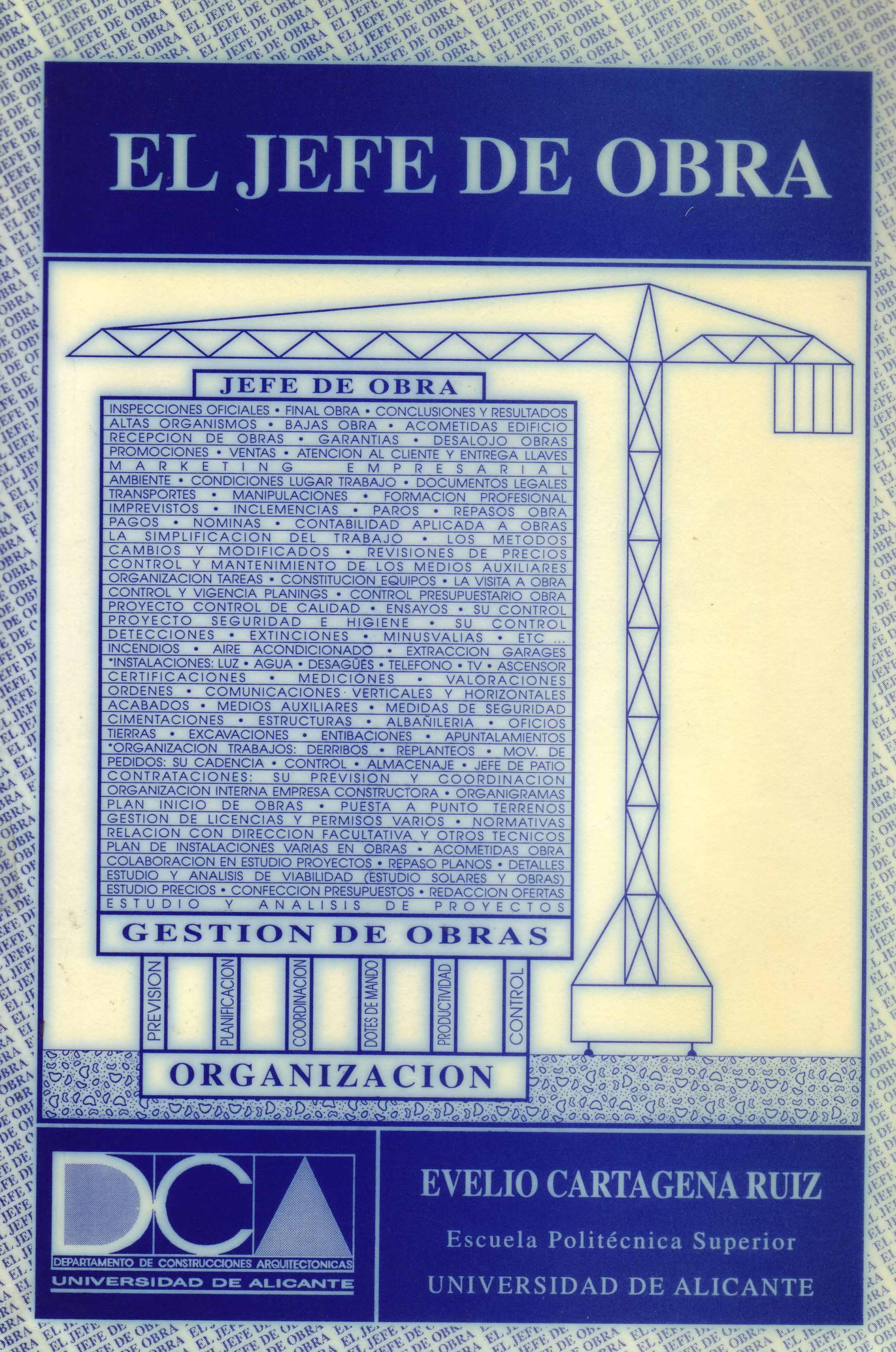 EL JEFE DE OBRA