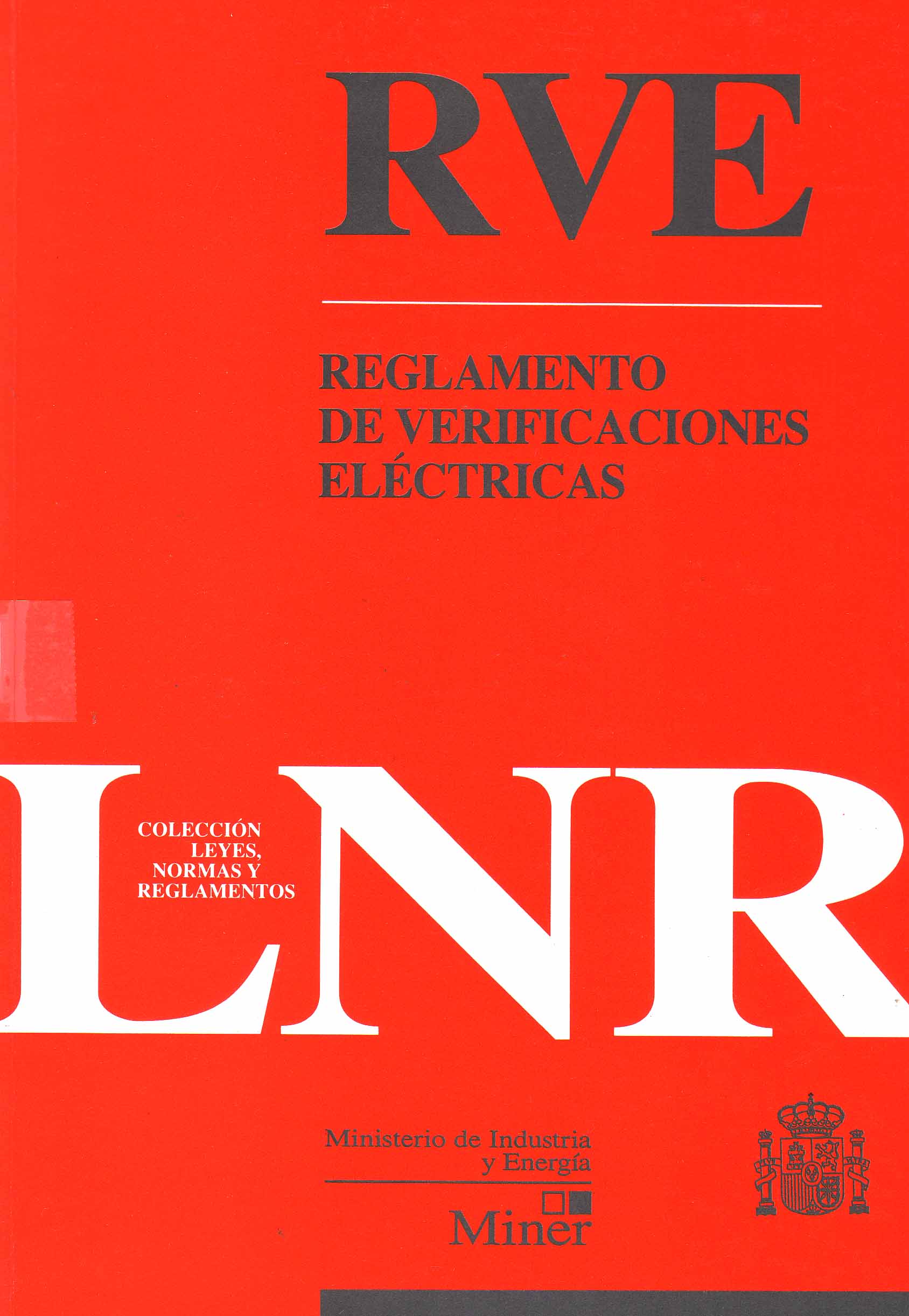 REGLAMENTO DE VERIFICACIONES ELECTRICAS