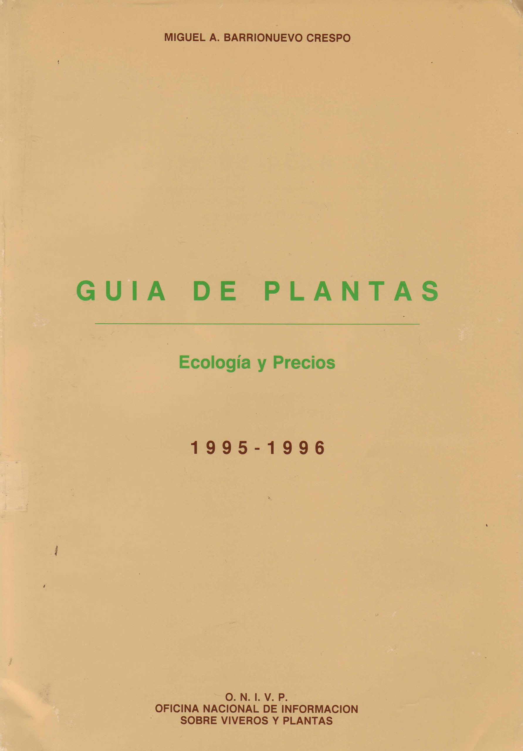 GUIA DE PLANTAS