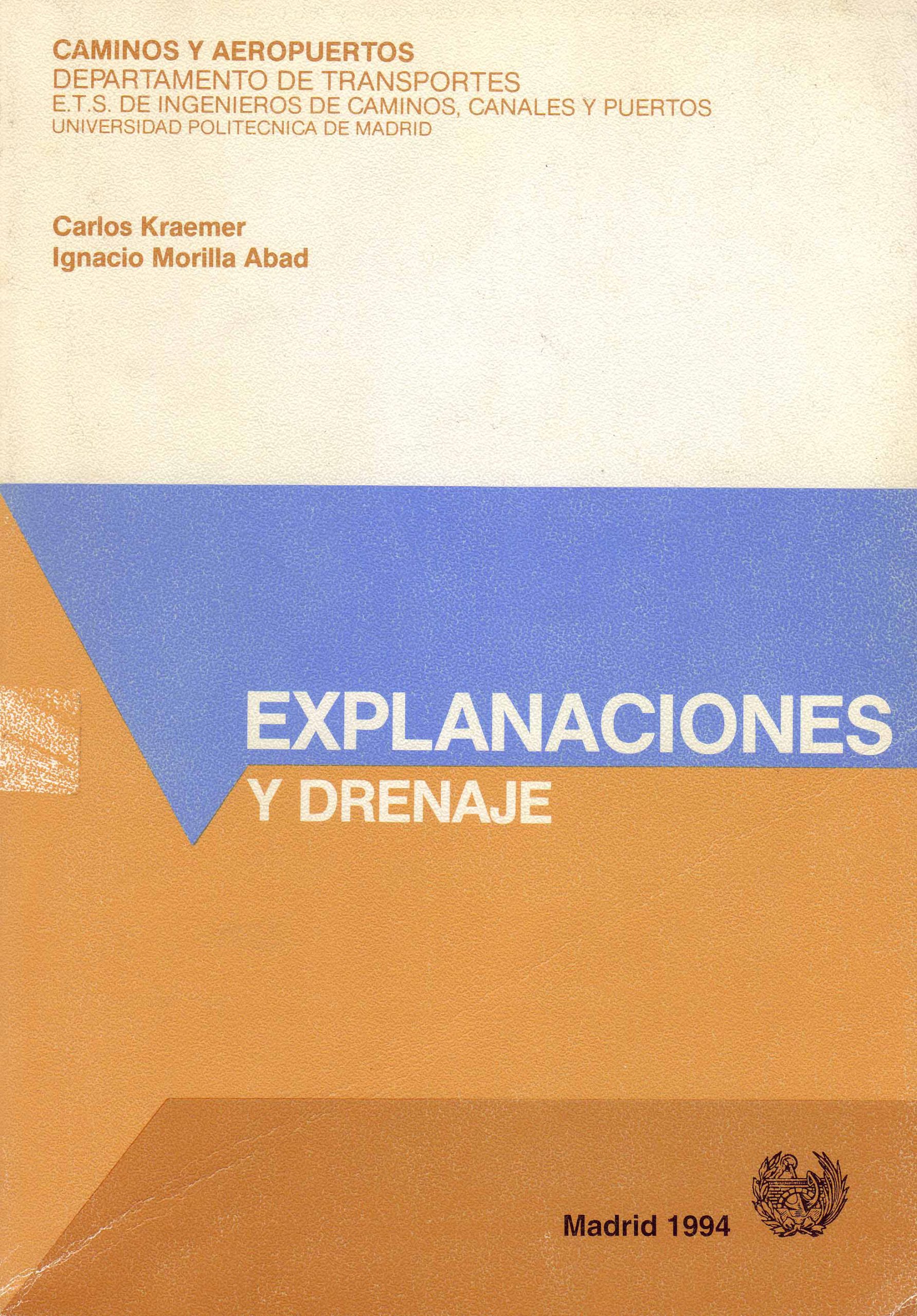 EXPLANACIONES Y DRENAJE