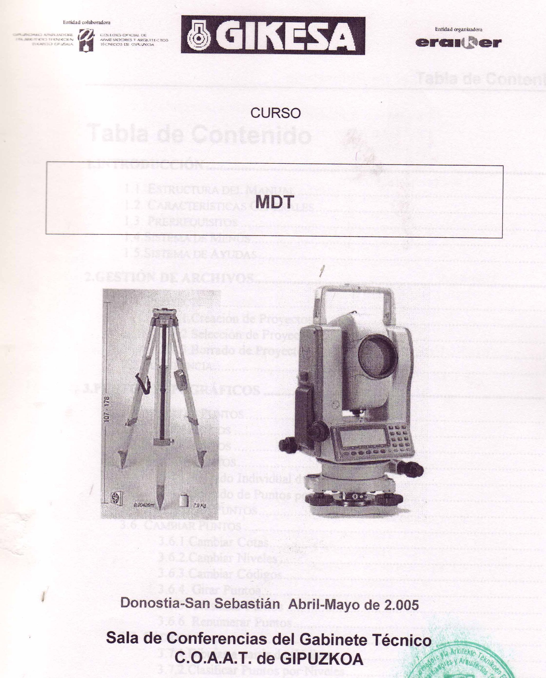 CURSO MDT