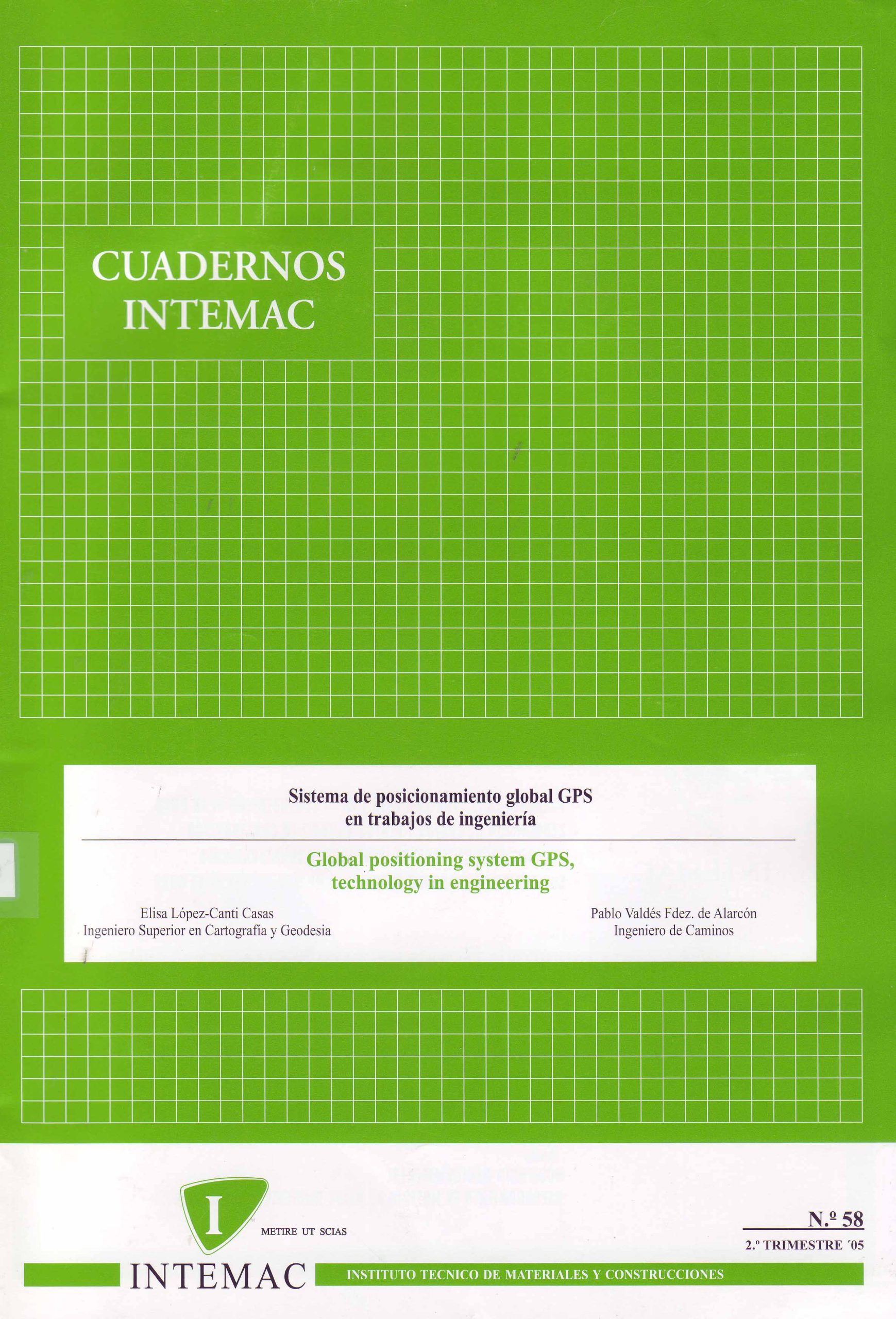 SISTEMA DE POSICIONAMIENTO GLOBAL GPS EN TRABAJOS DE INGENIERÍA