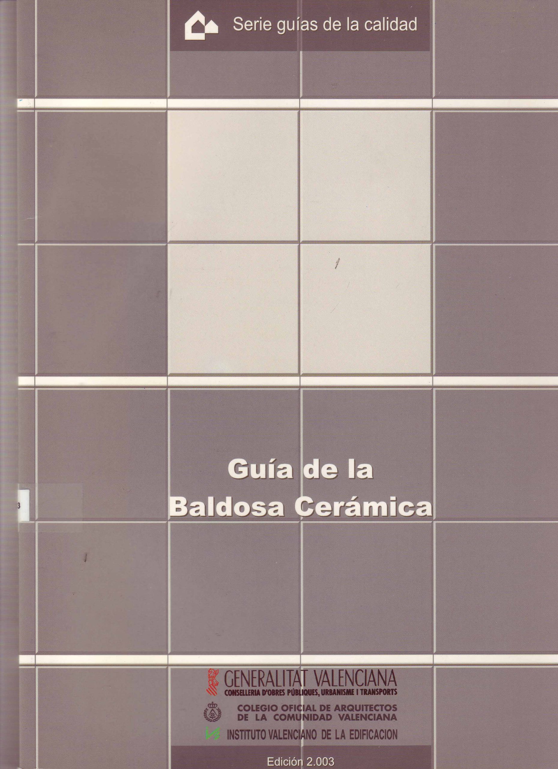 GUÍA DE LA BALDOSA CERÁMICA