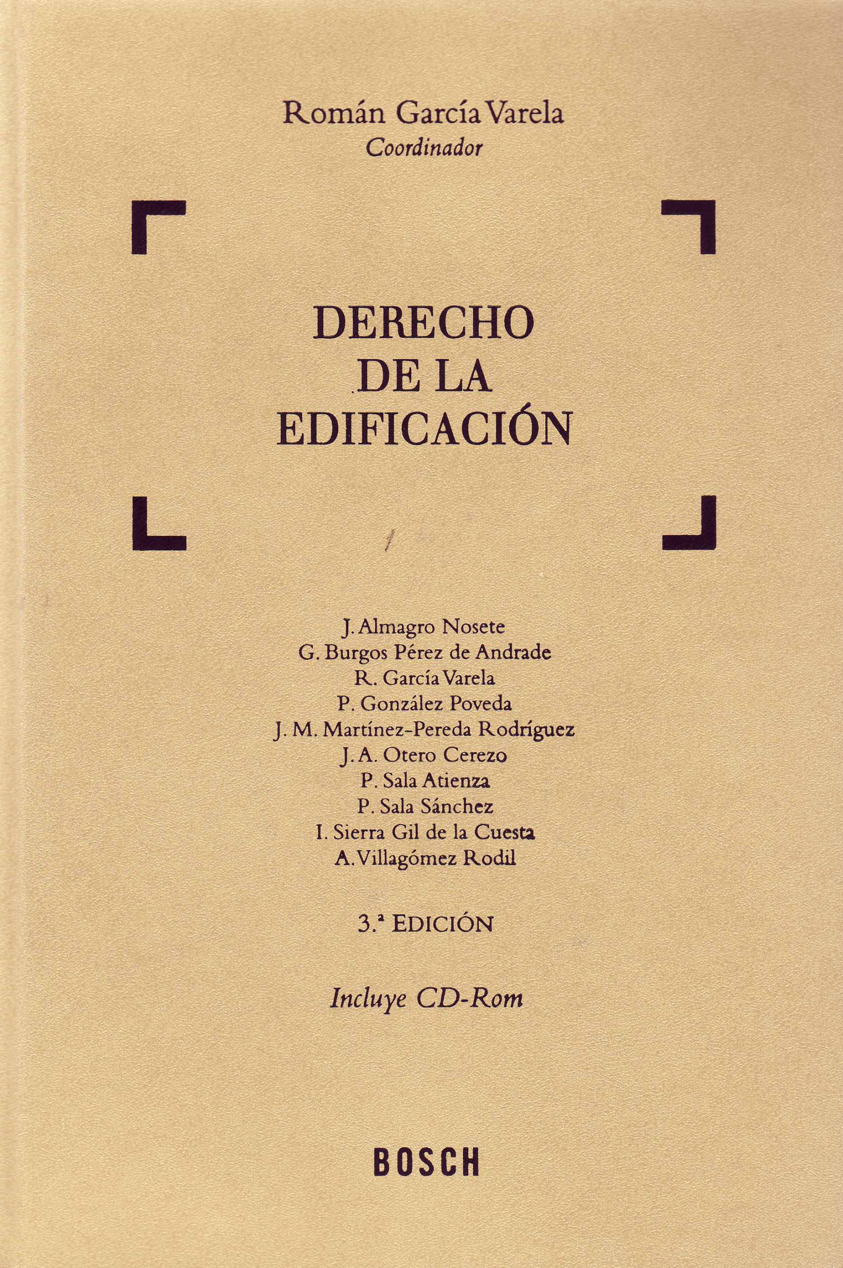 DERECHO DE LA EDIFICACIÓN