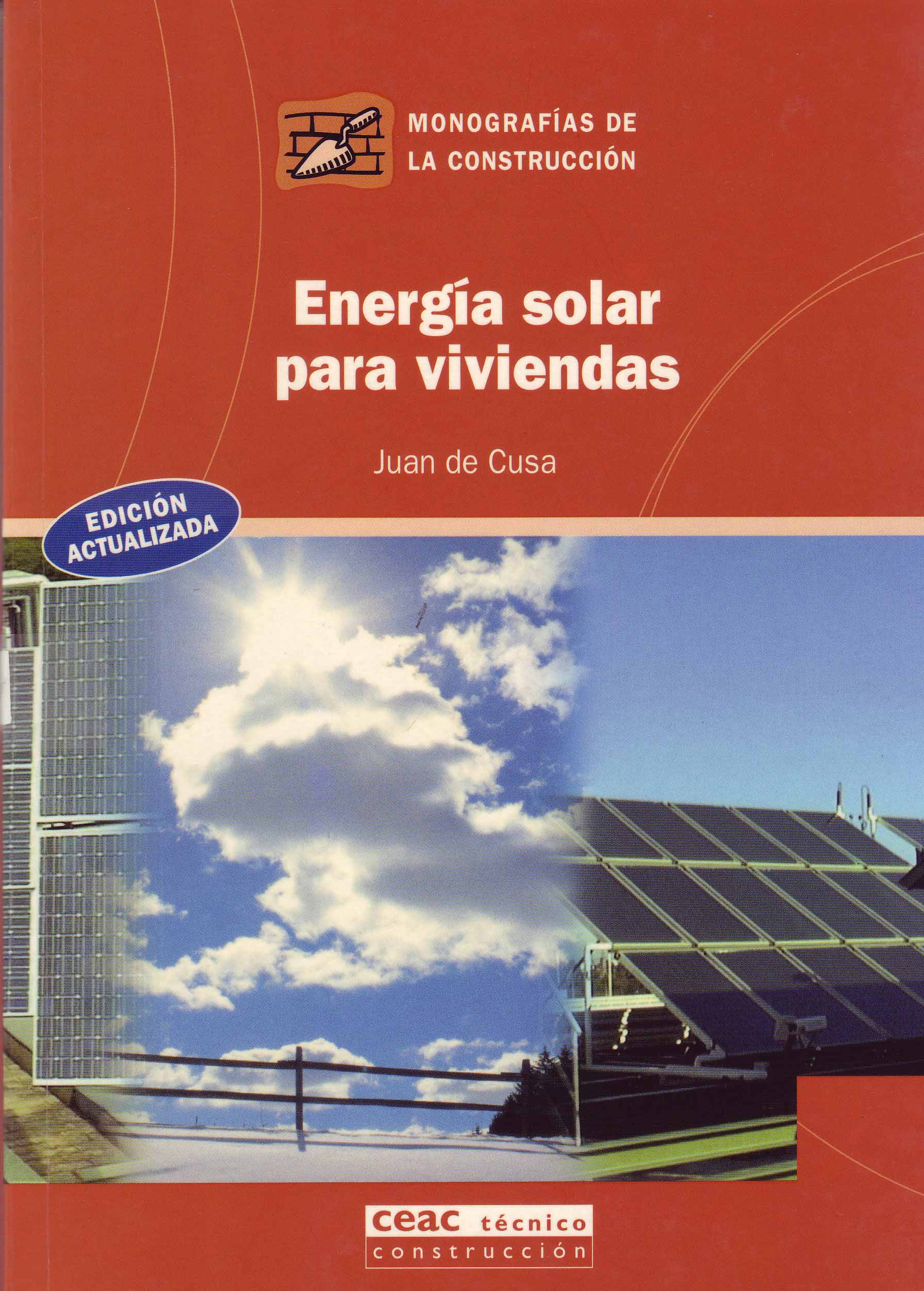 ENERGÍA SOLAR PARA VIVIENDAS