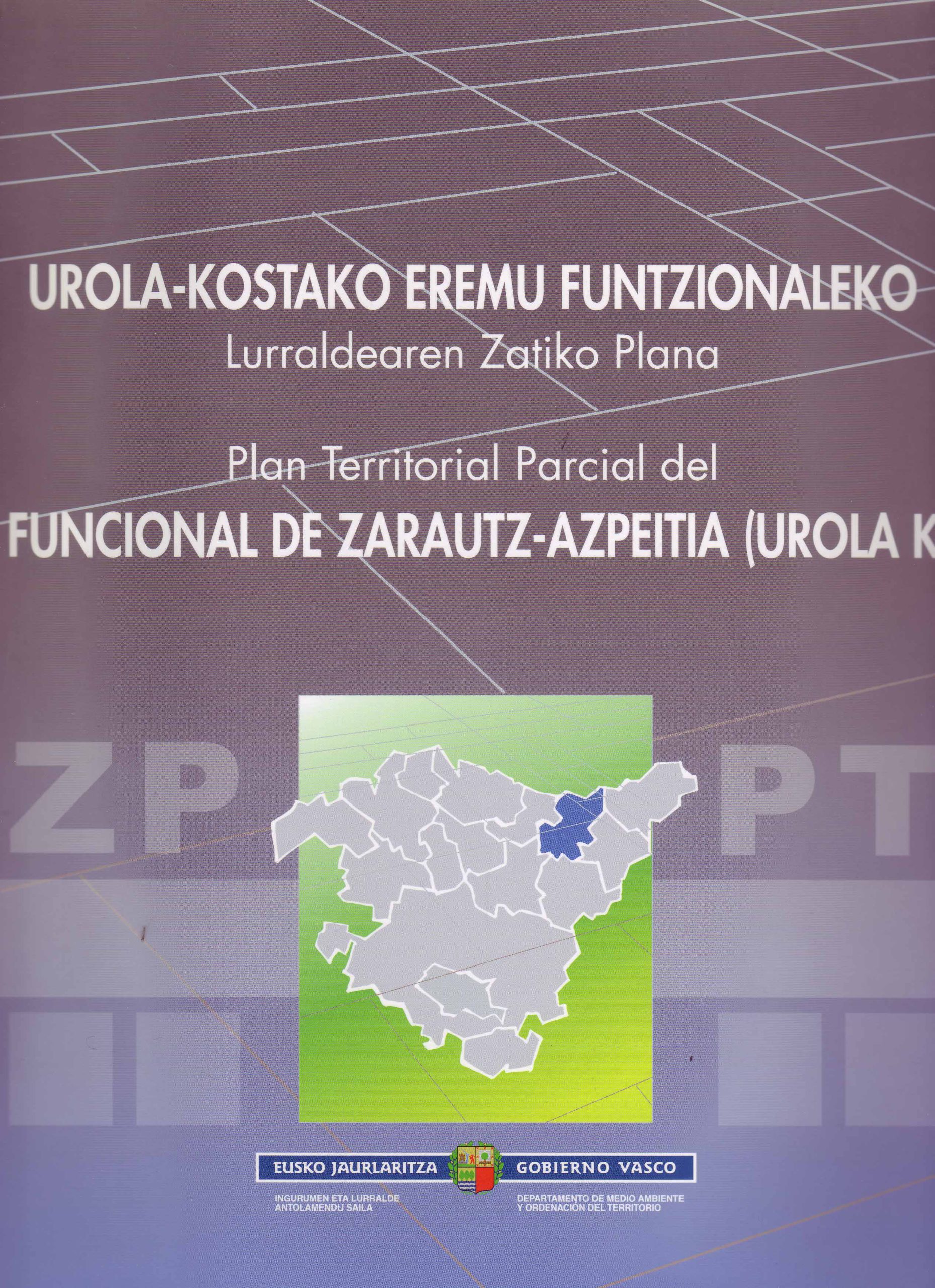 PLAN TERRITORIAL PARCIAL DEL ÁREA FUNCIONAL DE ZARAUTZ – AZPEITIA (UROLA KOSTA)