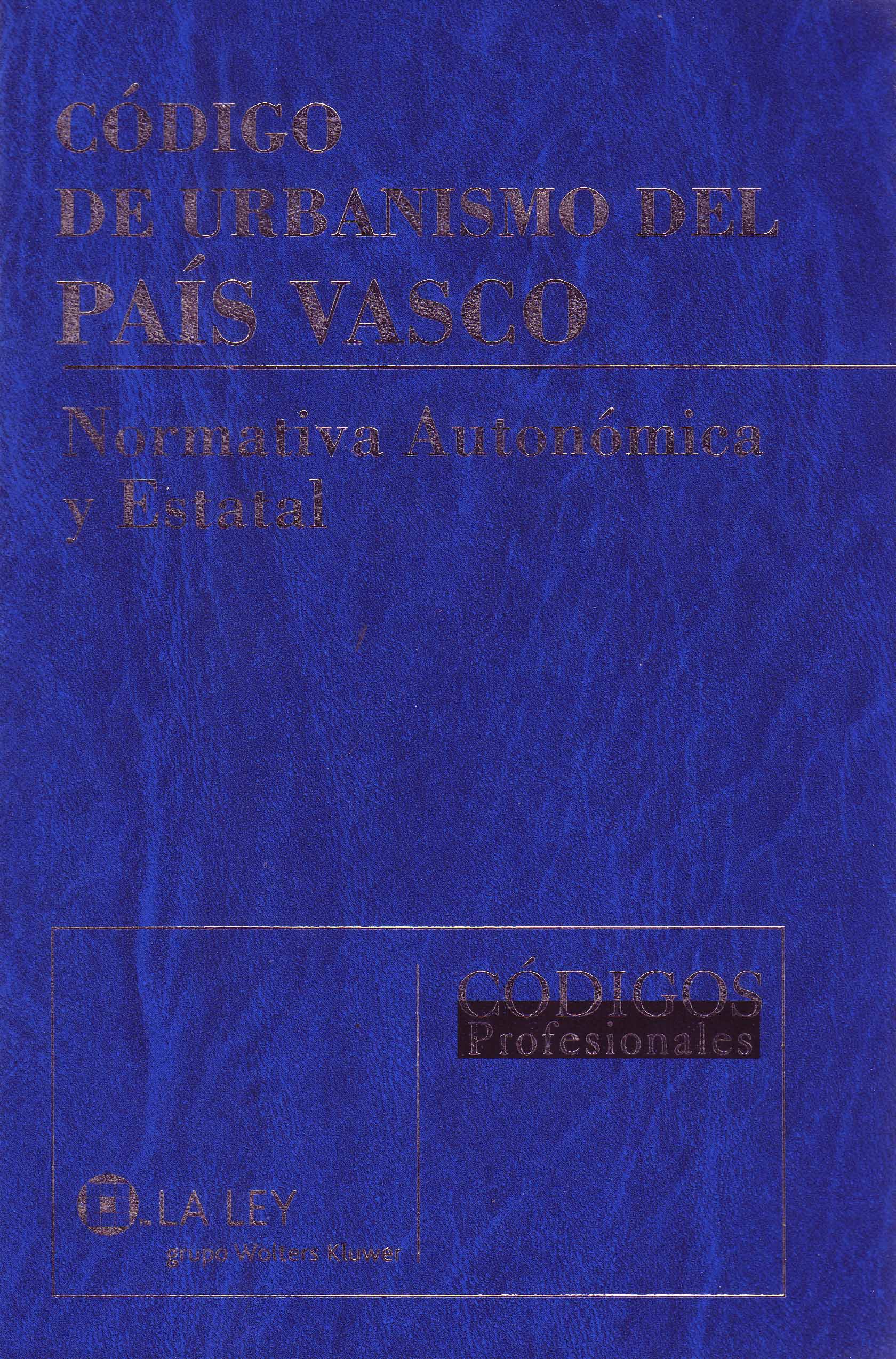 CÓDIGO DE URBANISMO DEL PAIS VASCO