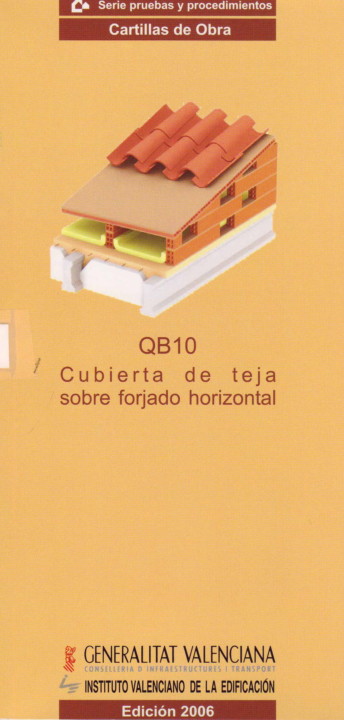 CUBIERTA DE TEJA SOBRE FORJADO HORIZONTAL