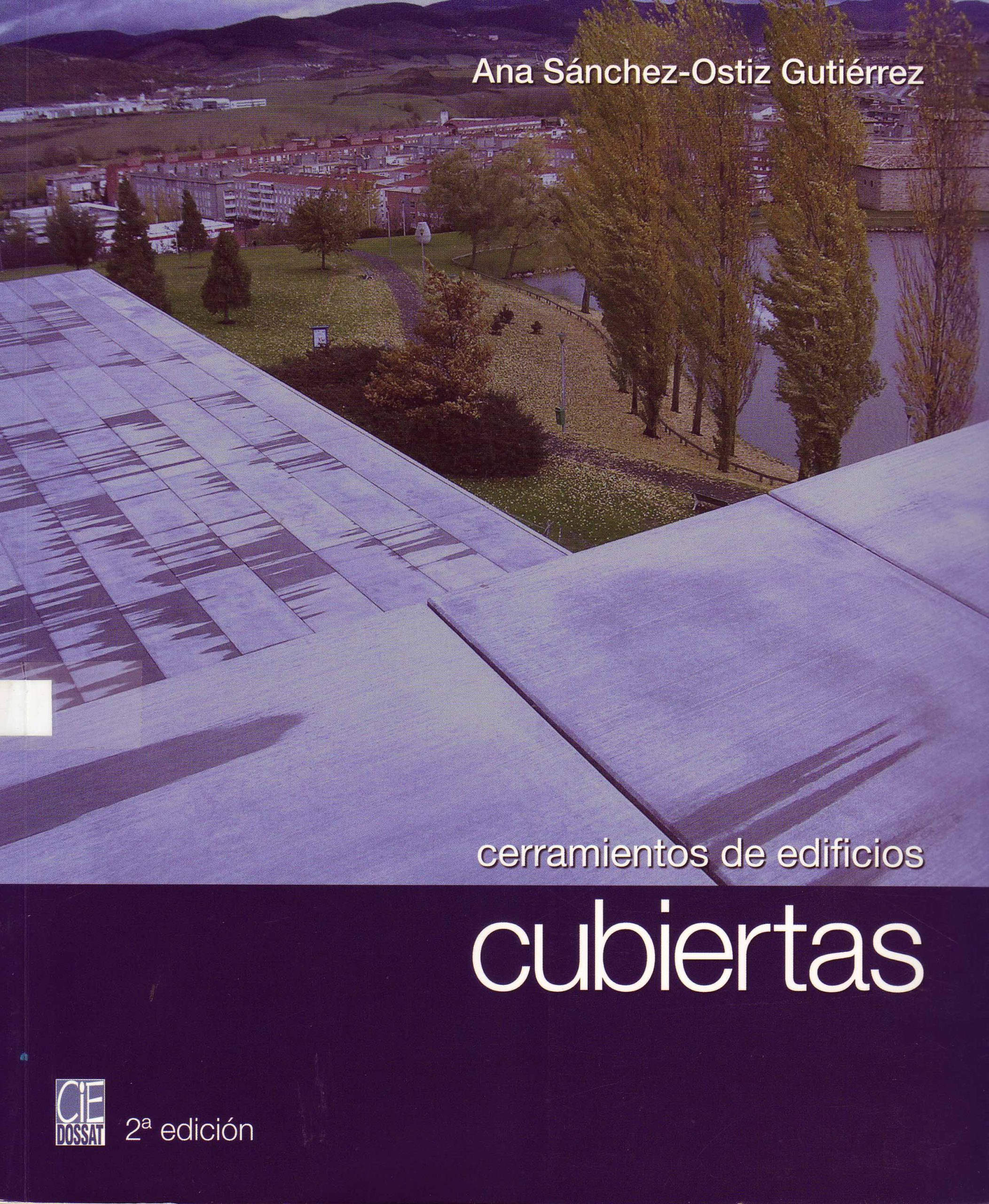 CERRAMIENTOS DE EDIFICIOS – CUBIERTAS