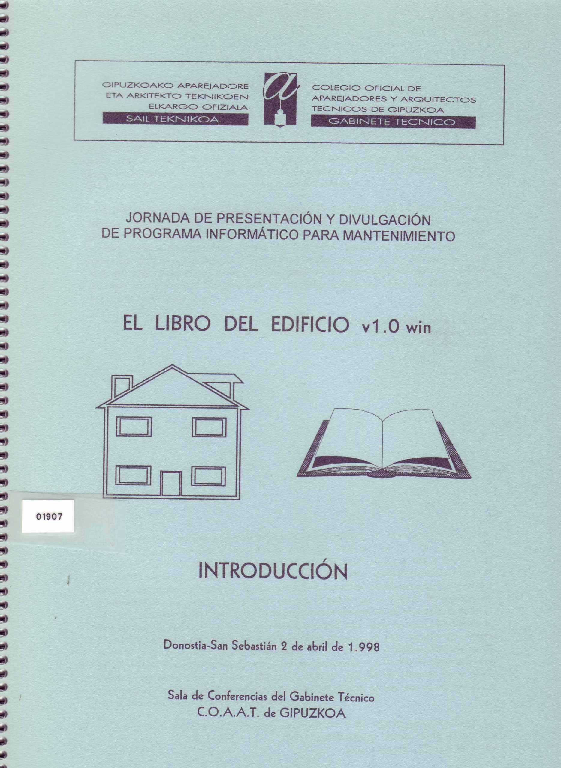 EL LIBRO DEL EDIFICIO V 1.0 WIN