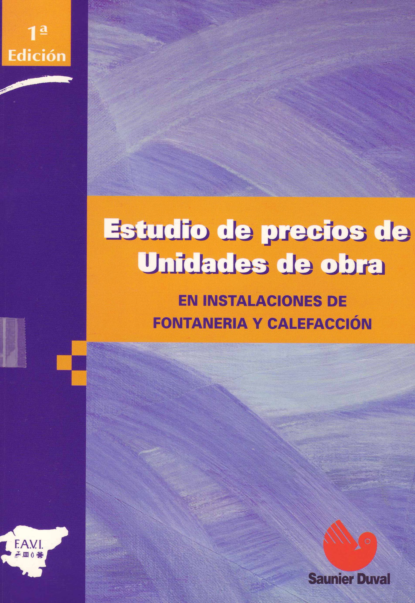 ESTUDIO DE PRECIOS DE UNIDADES DE OBRA