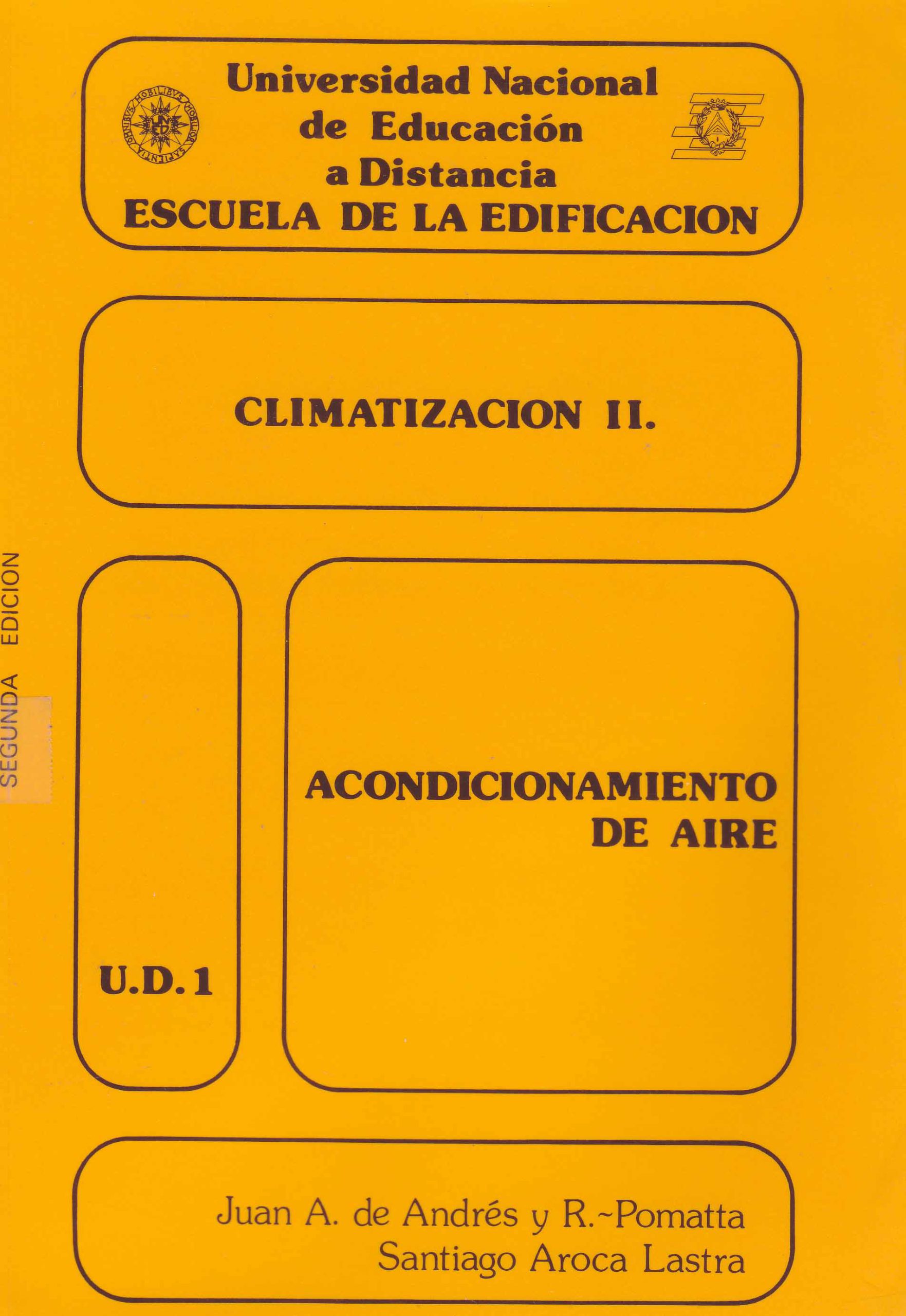 CLIMATIZACION II. ACONDICIONAMIENTO DE AIRE