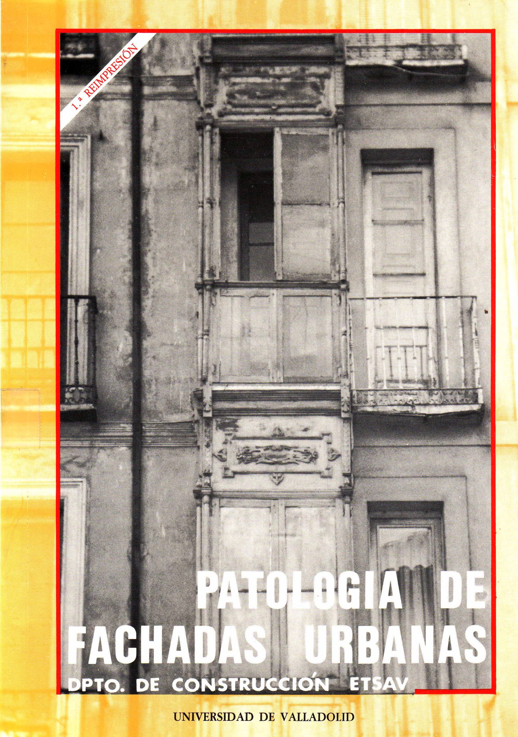 PATOLOGIA DE FACHADAS URBANAS