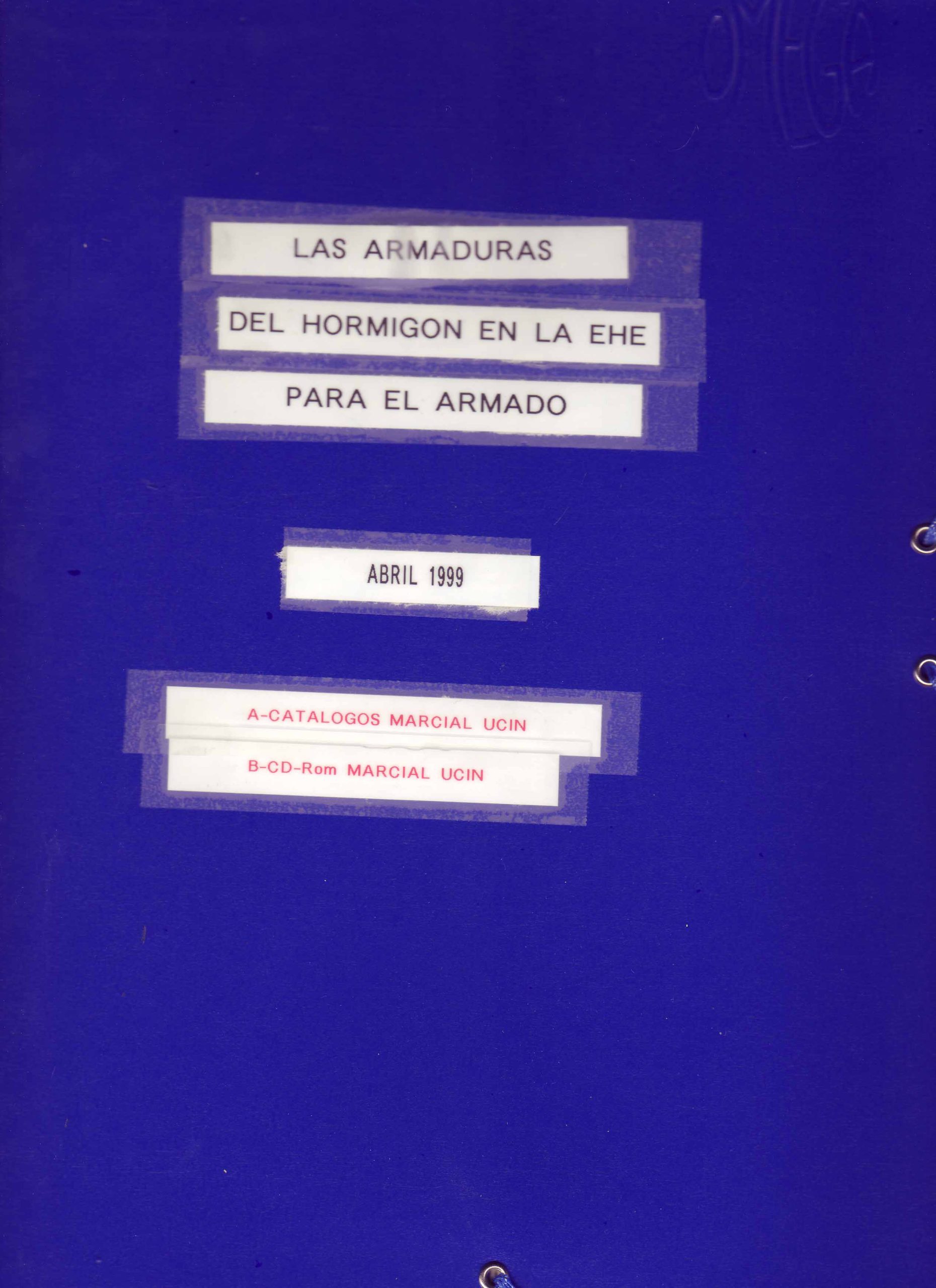 LAS ARMADURAS DEL HORMIGON EN LA EHE PARA EL ARMADO