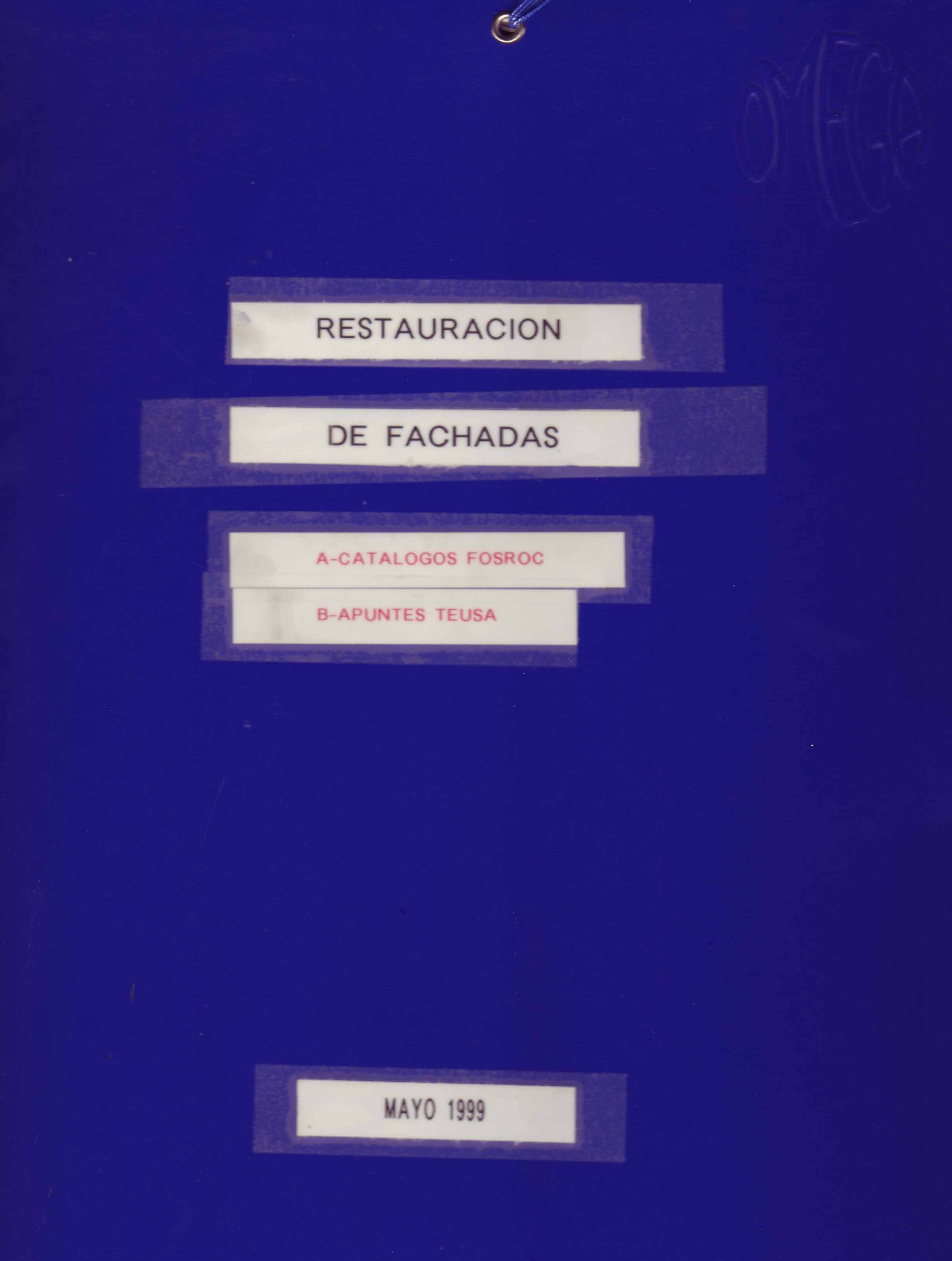 RESTAURACION DE FACHADAS
