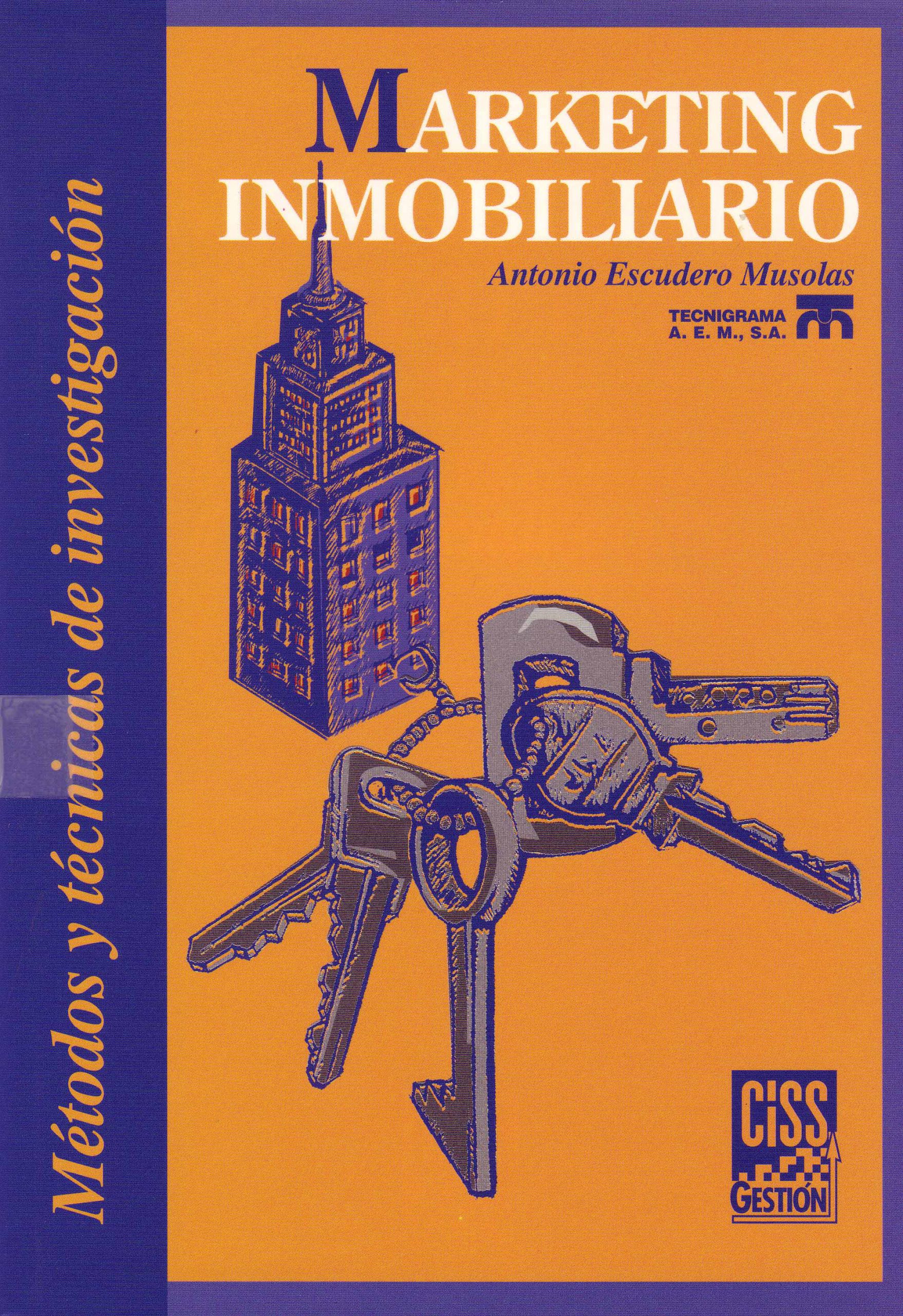 MARKETING INMOBILIARIO. METODOS Y TECNICAS DE INVESTIGACION