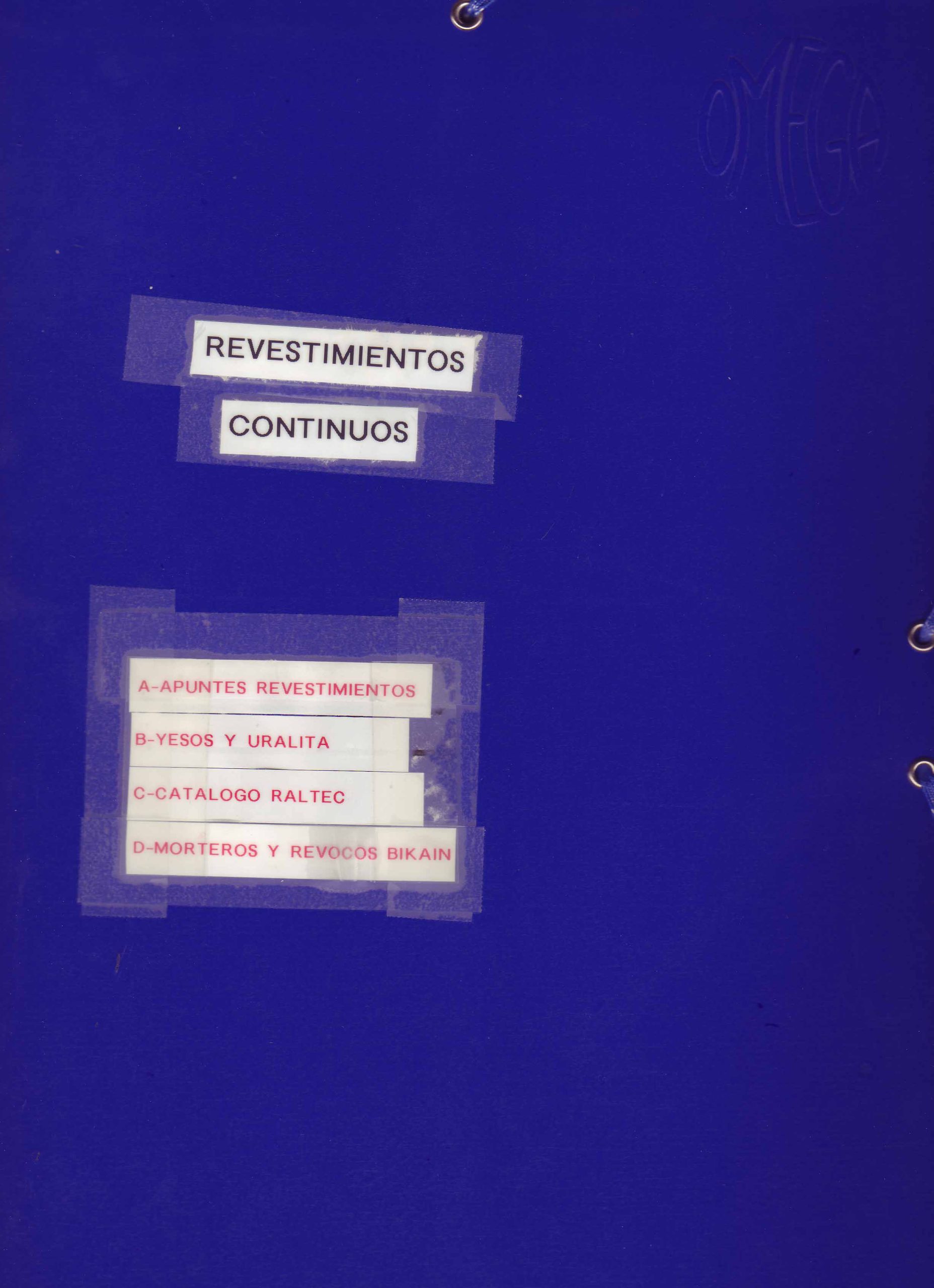 REVESTIMIENTOS CONTINUOS