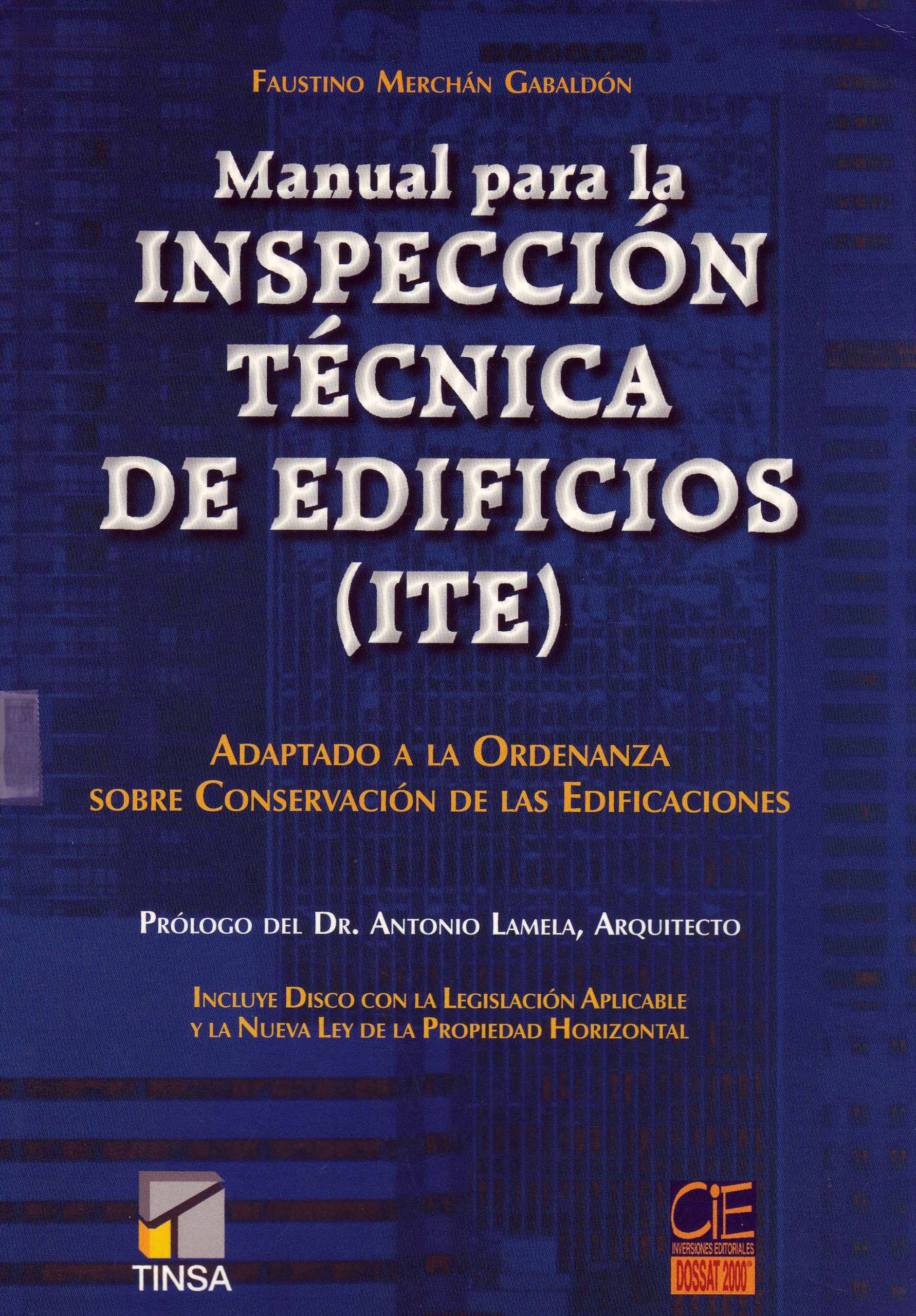 MANUAL PARA LA INSPECCION TECNICA DE EDIFICIOS (ITE)