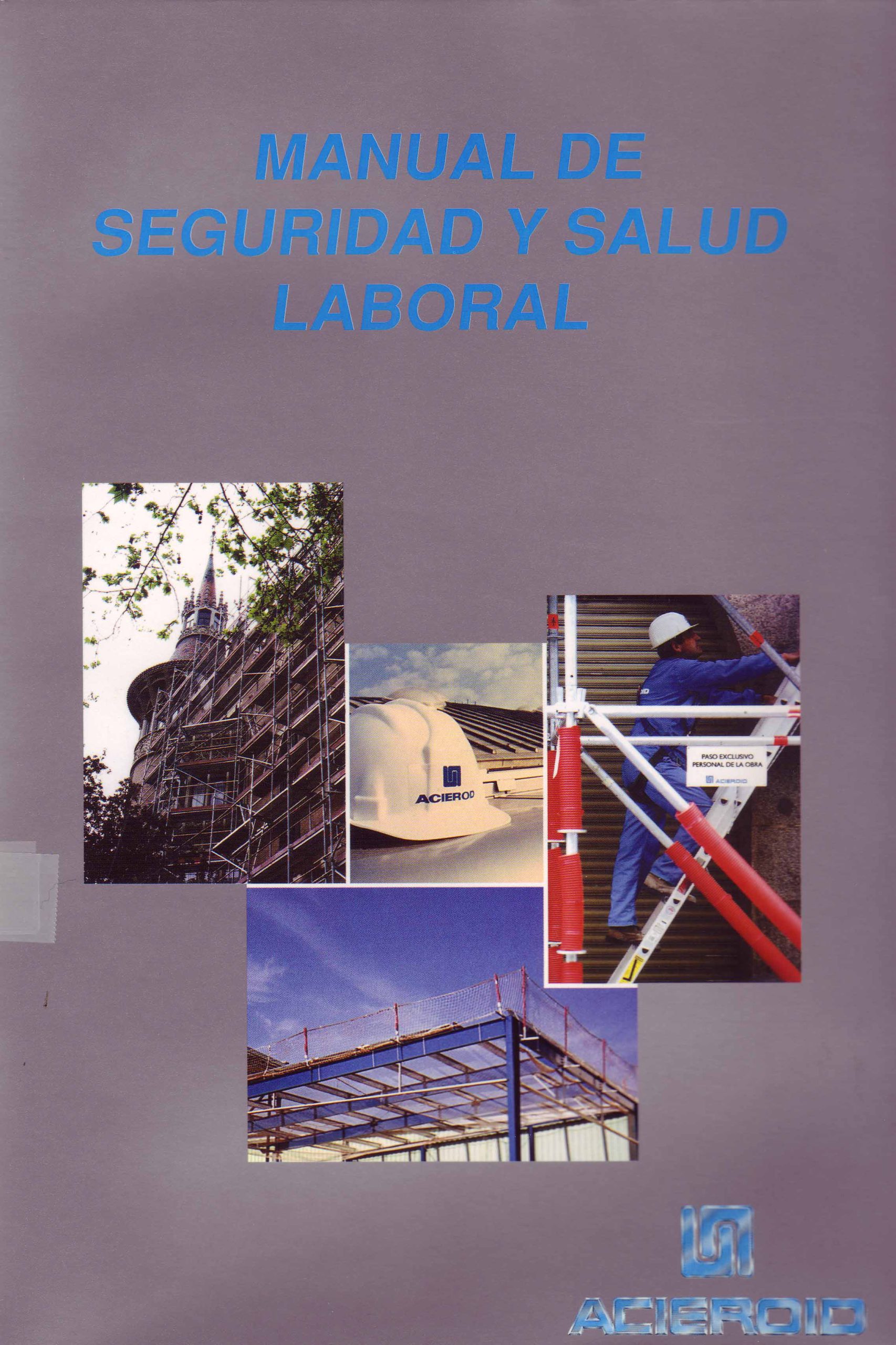 MANUAL DE SEGURIDAD Y SALUD LABORAL
