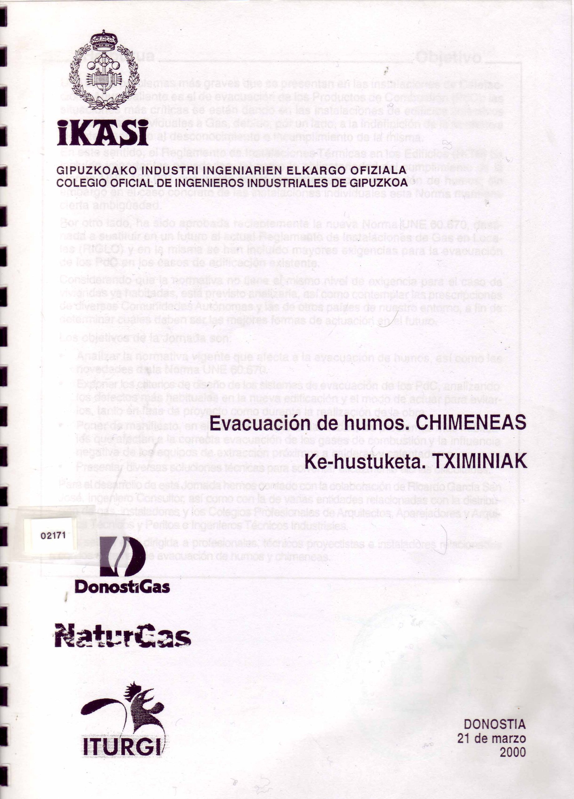 EVACUACION DE HUMOS. CHIMENEAS