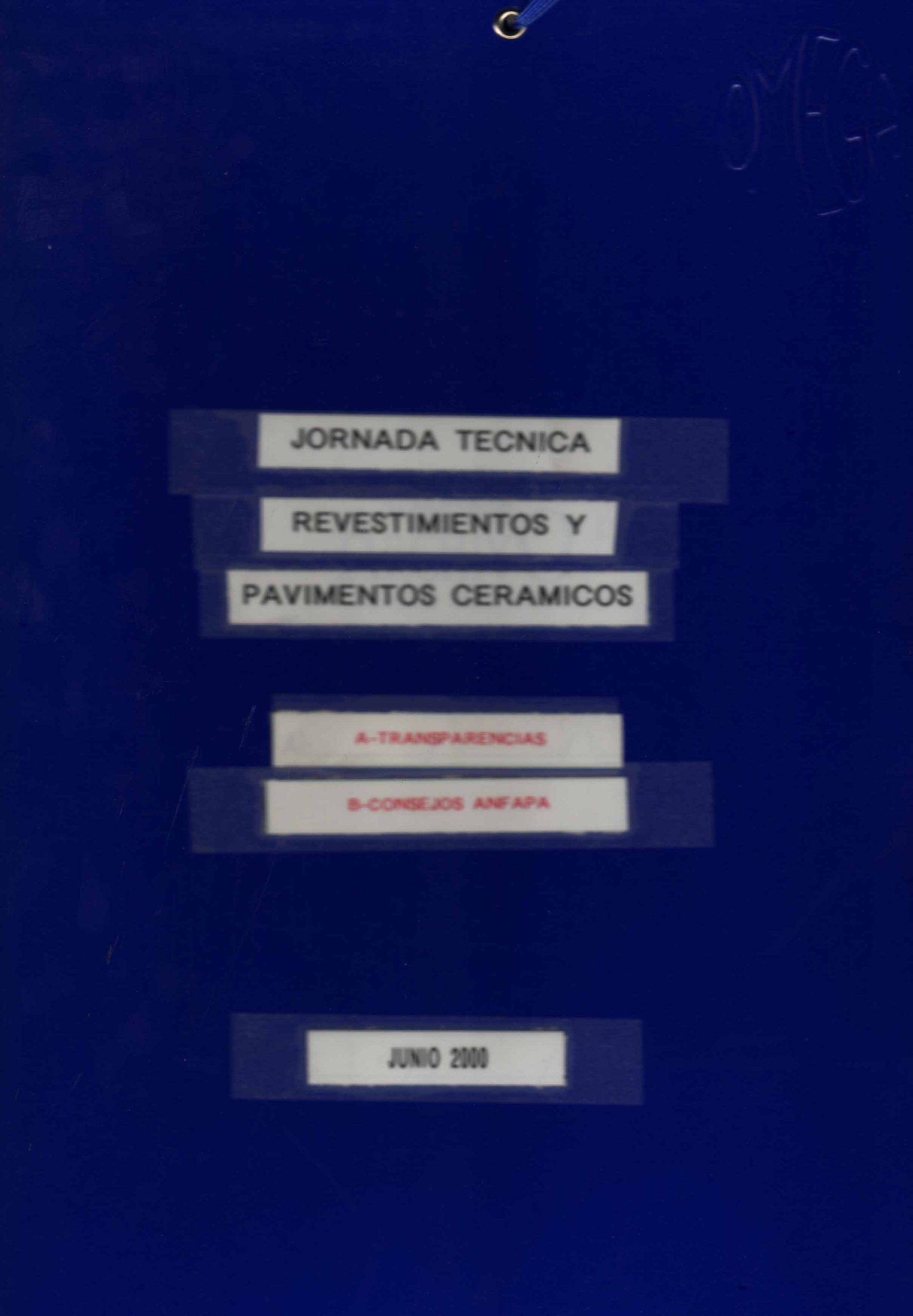 JORNADA TECNICA RESVESTIMIENTOS Y PAVIMENTOS CERAMICOS
