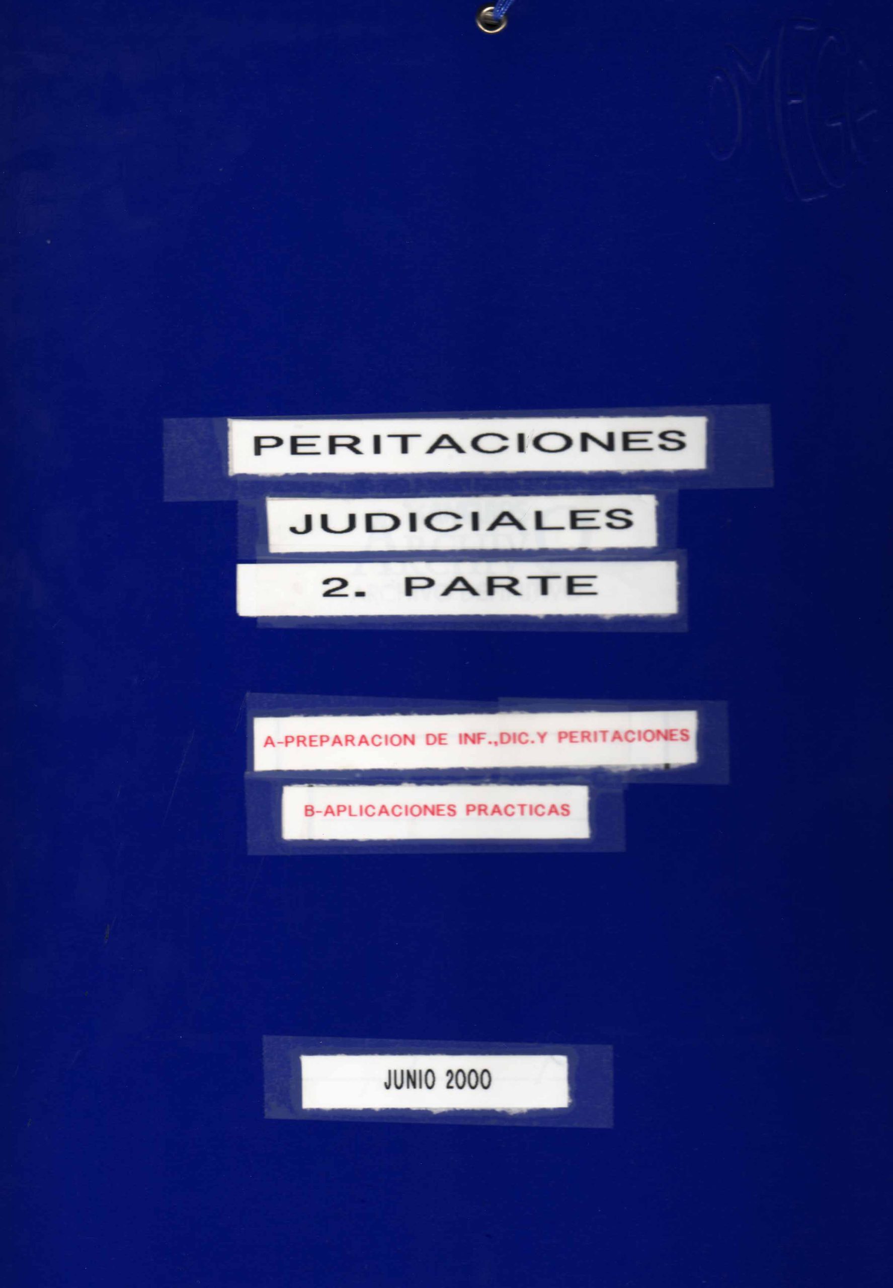 PERITACIONES JUDICIALES