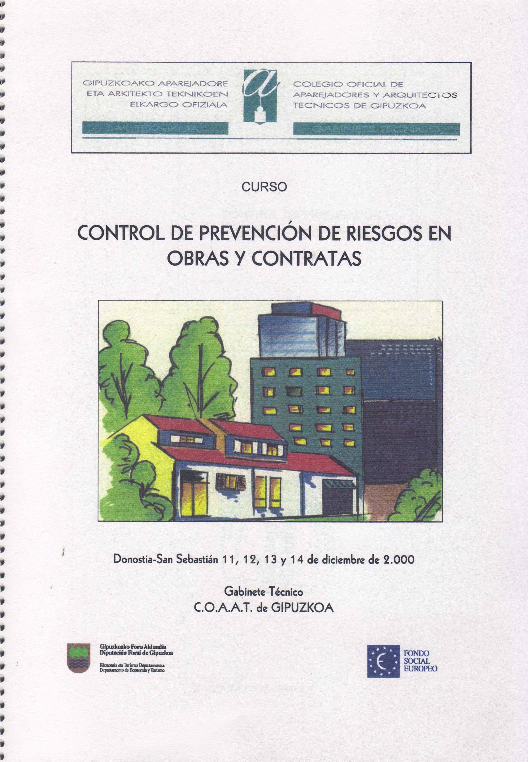 CONTROL DE PREVENCION DE RIESGOS EN OBRAS Y CONTRATAS